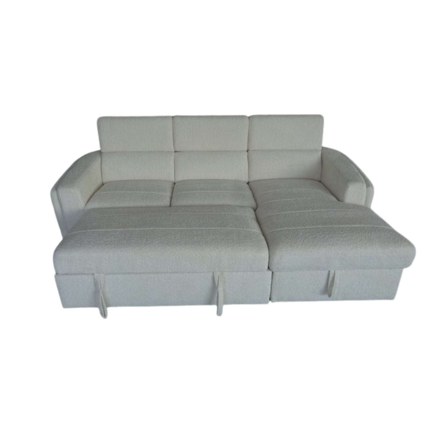 Sala Cama Moratti Chenille Crudo