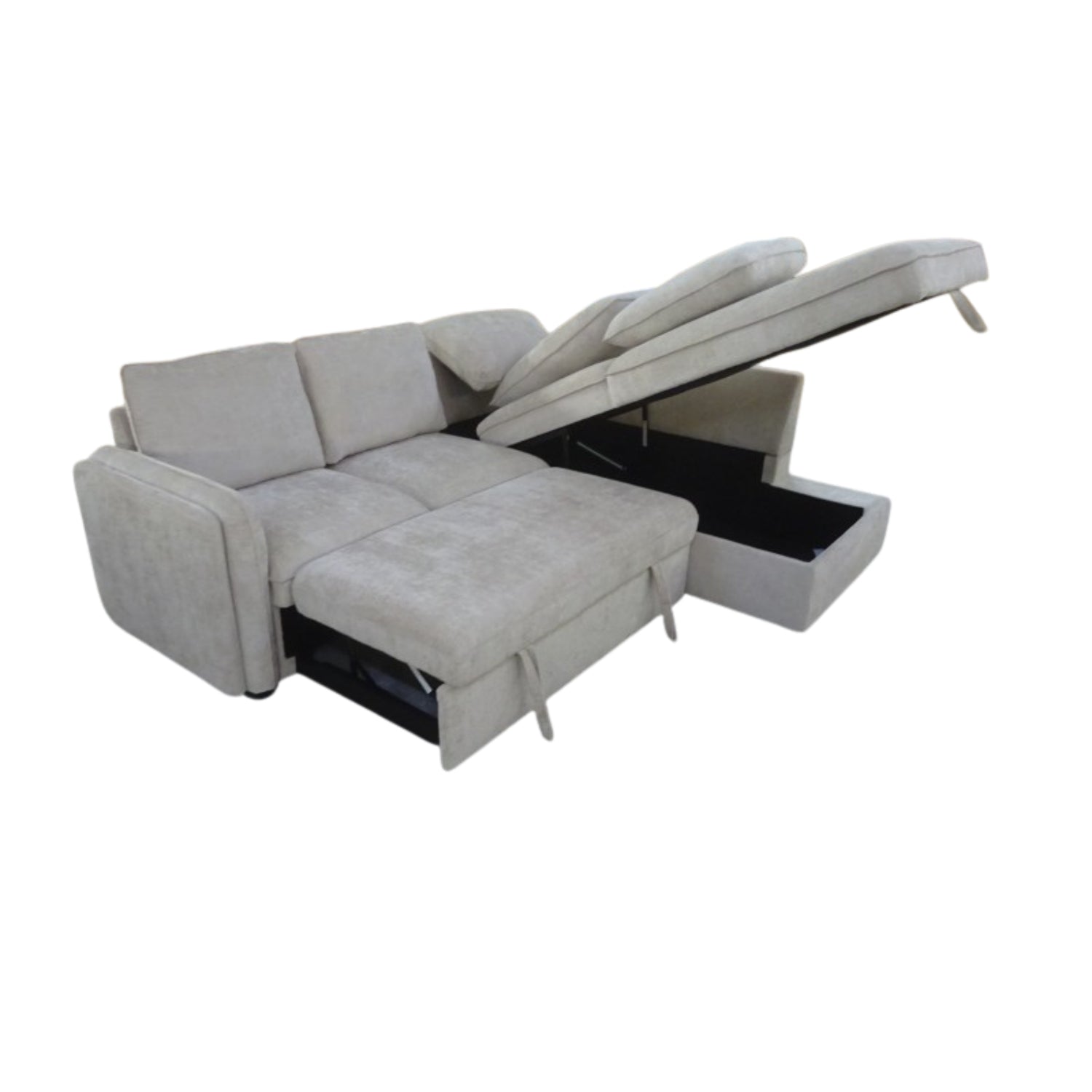 Sala Cama Domus Chenille Beige