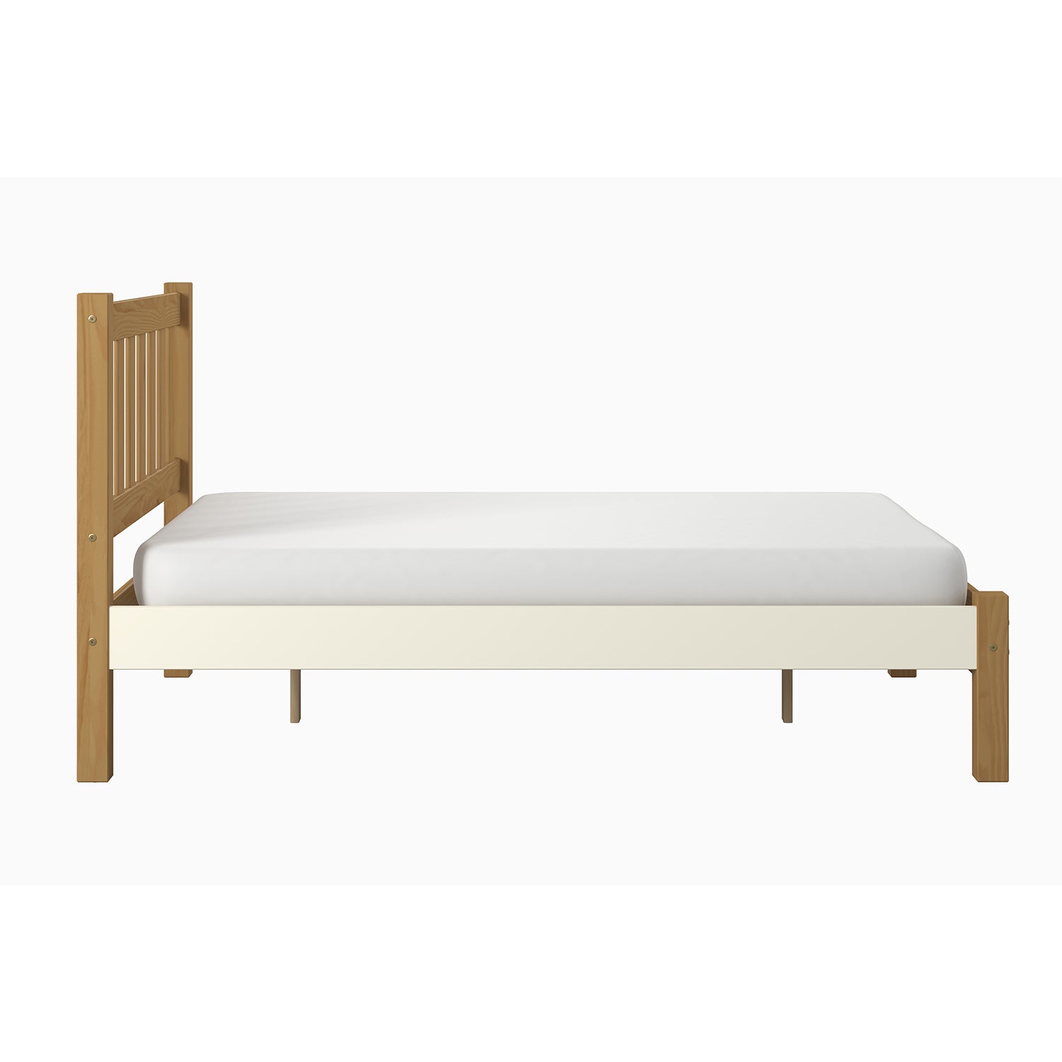 Cama Doble Reni Natural Off White