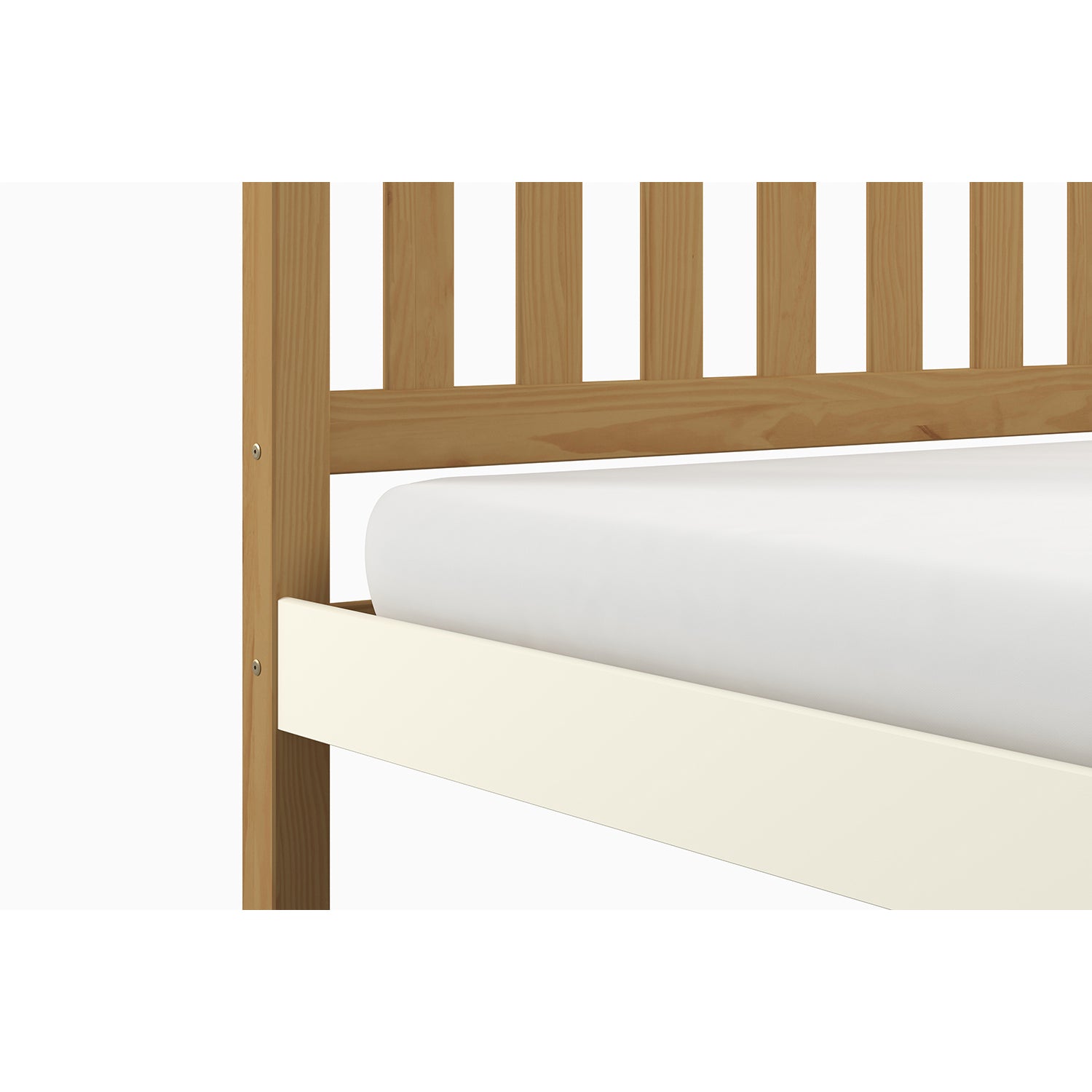 Cama Doble Reni Natural Off White