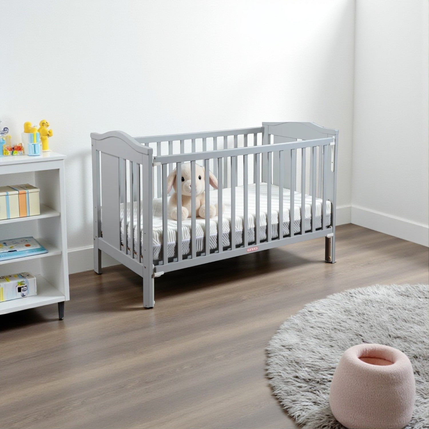 Cuna Para Bebé Capry Gris