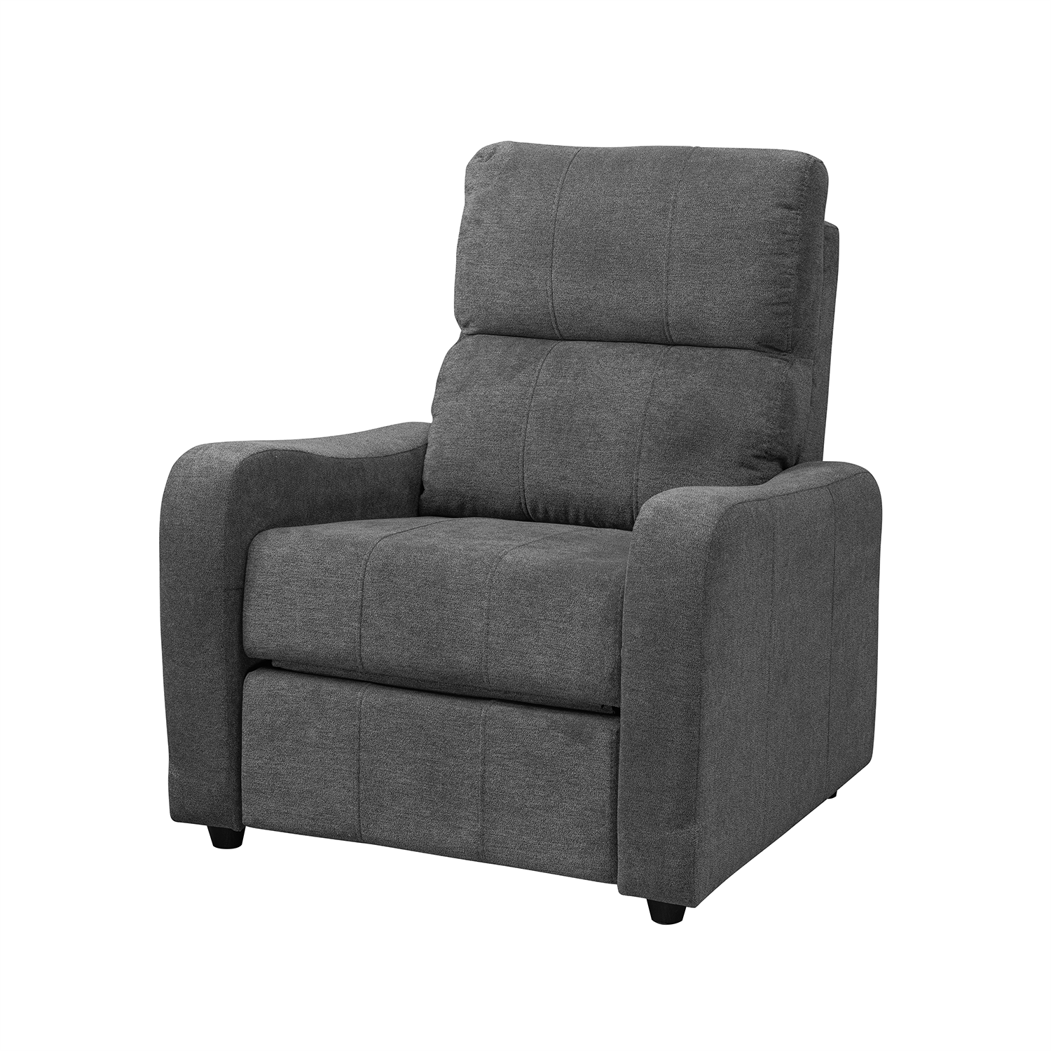 Sillón Reclinable Daytona Microfibra Nakano Humo