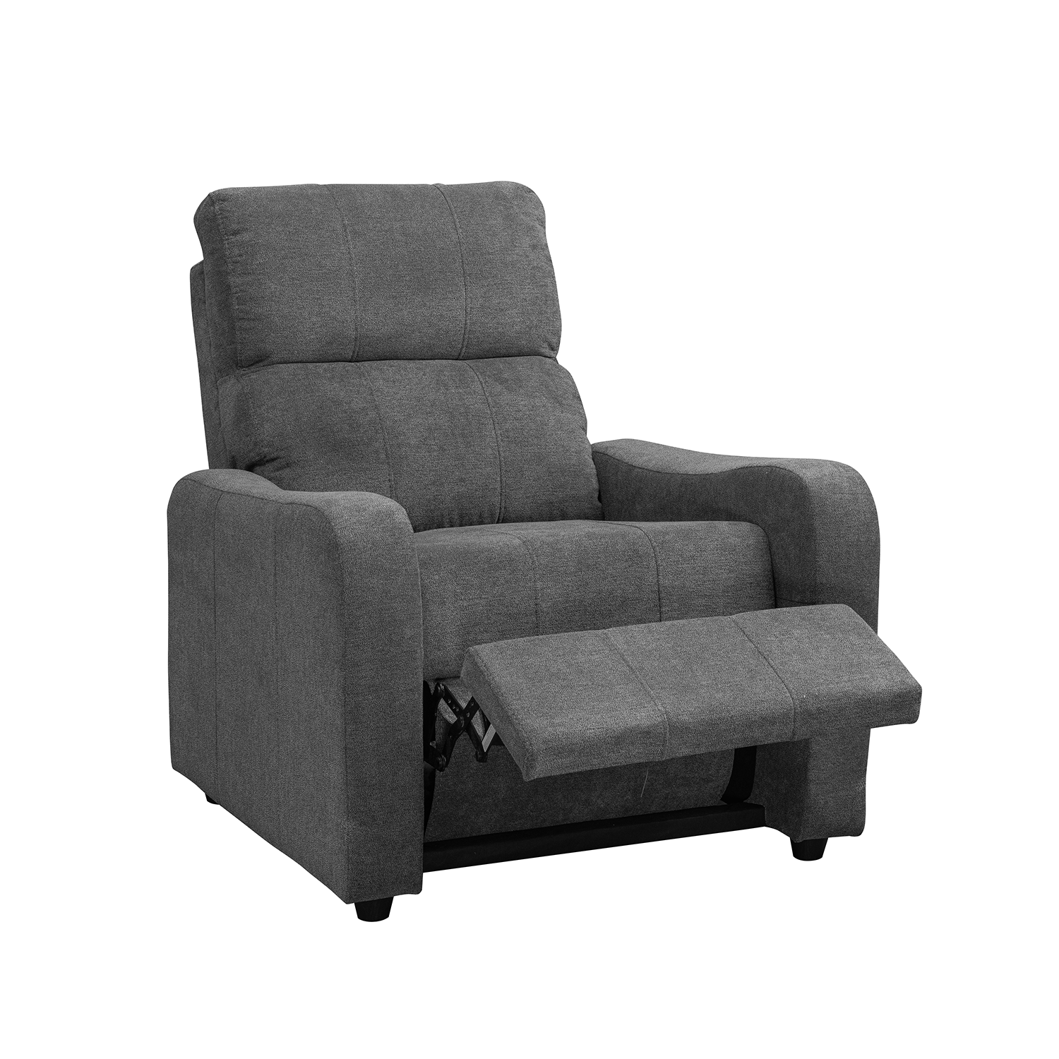 Sillón Reclinable Daytona Microfibra Nakano Humo