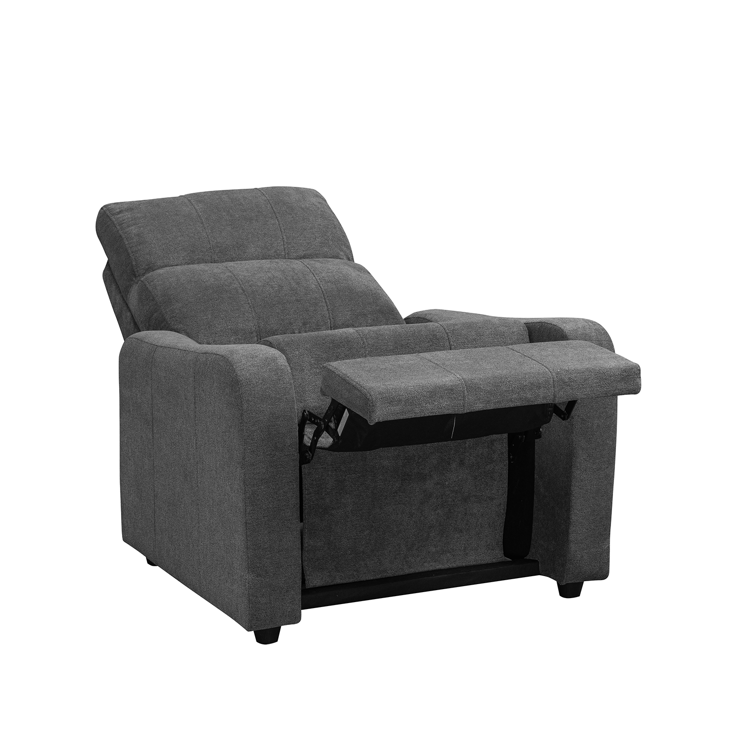 Sillón Reclinable Daytona Microfibra Nakano Humo