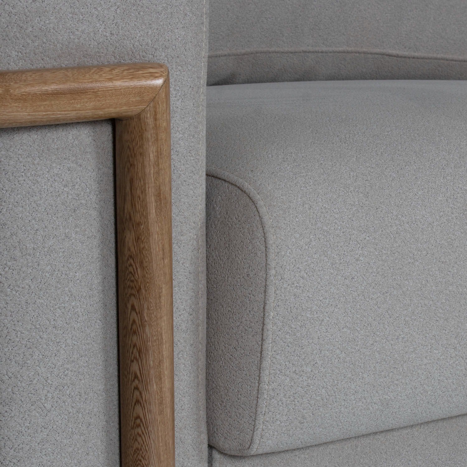 Sofá 2 Puestos Ginebra Velvet Serena Taupe, Natural