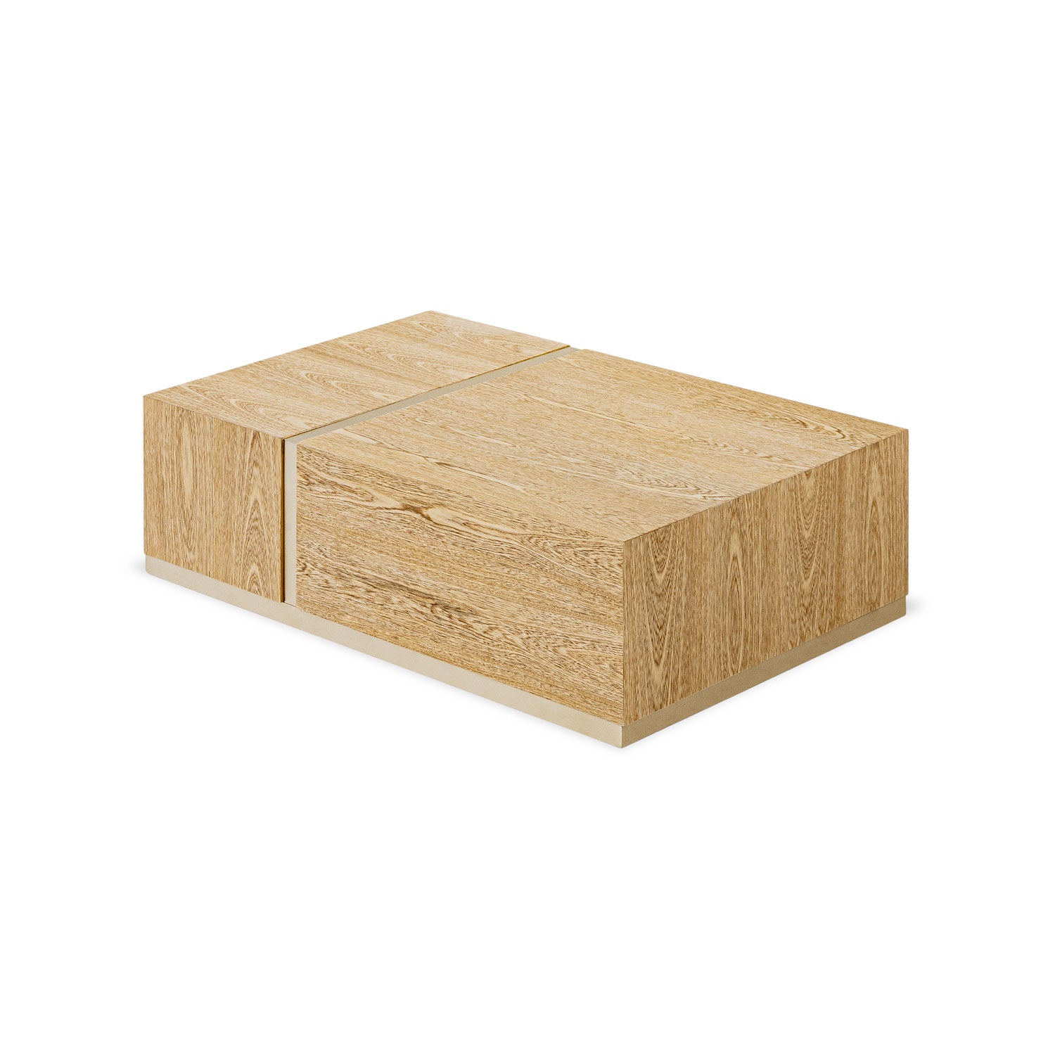 Mesa De Centro Lizzi Natural, Champaña