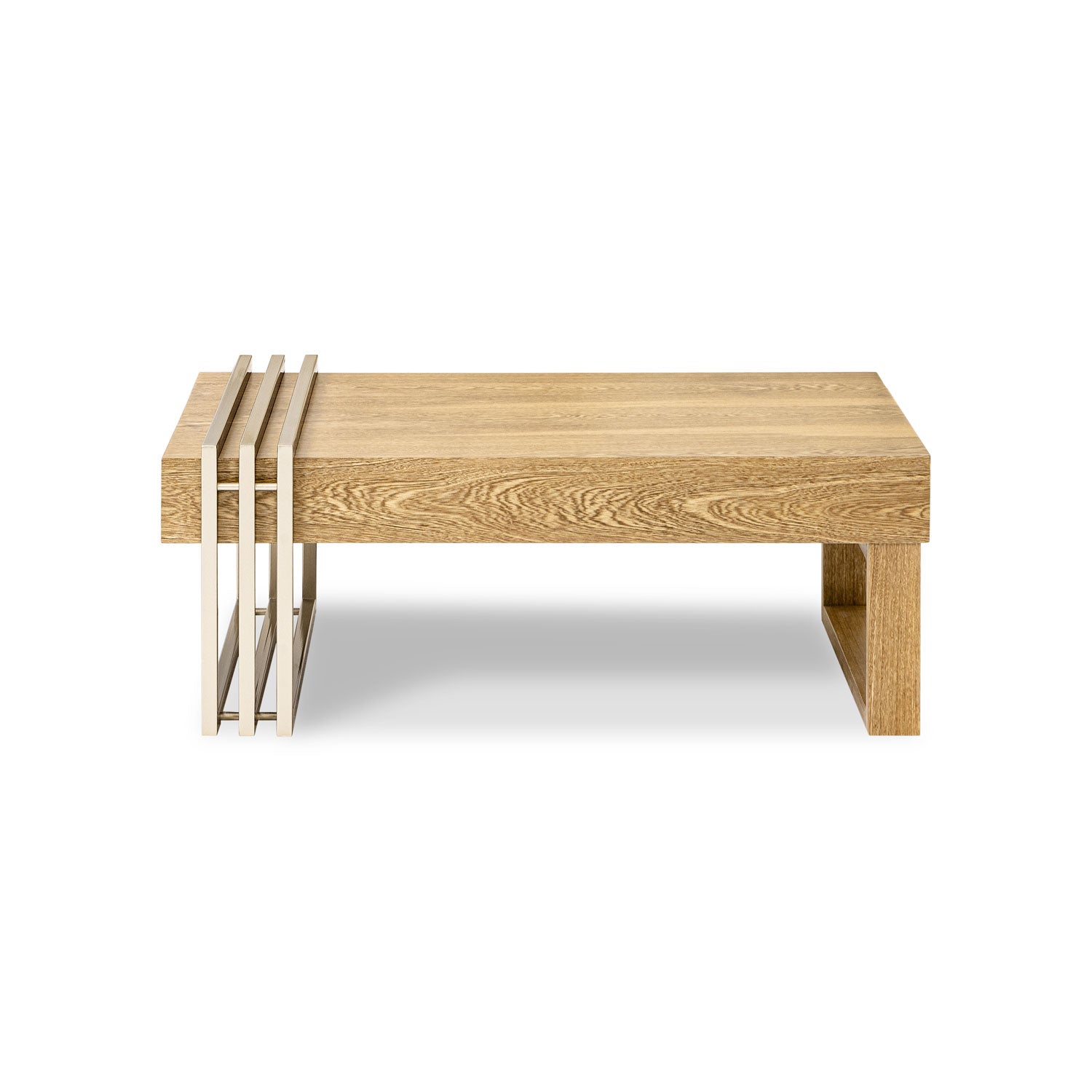 Mesa De Centro Manhattan Natural, Champaña