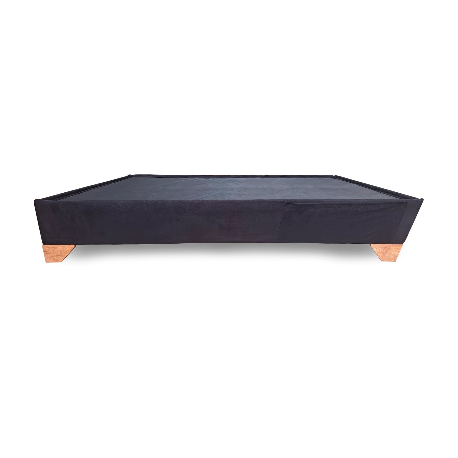 Base Cama Doble Dalton Negro Par