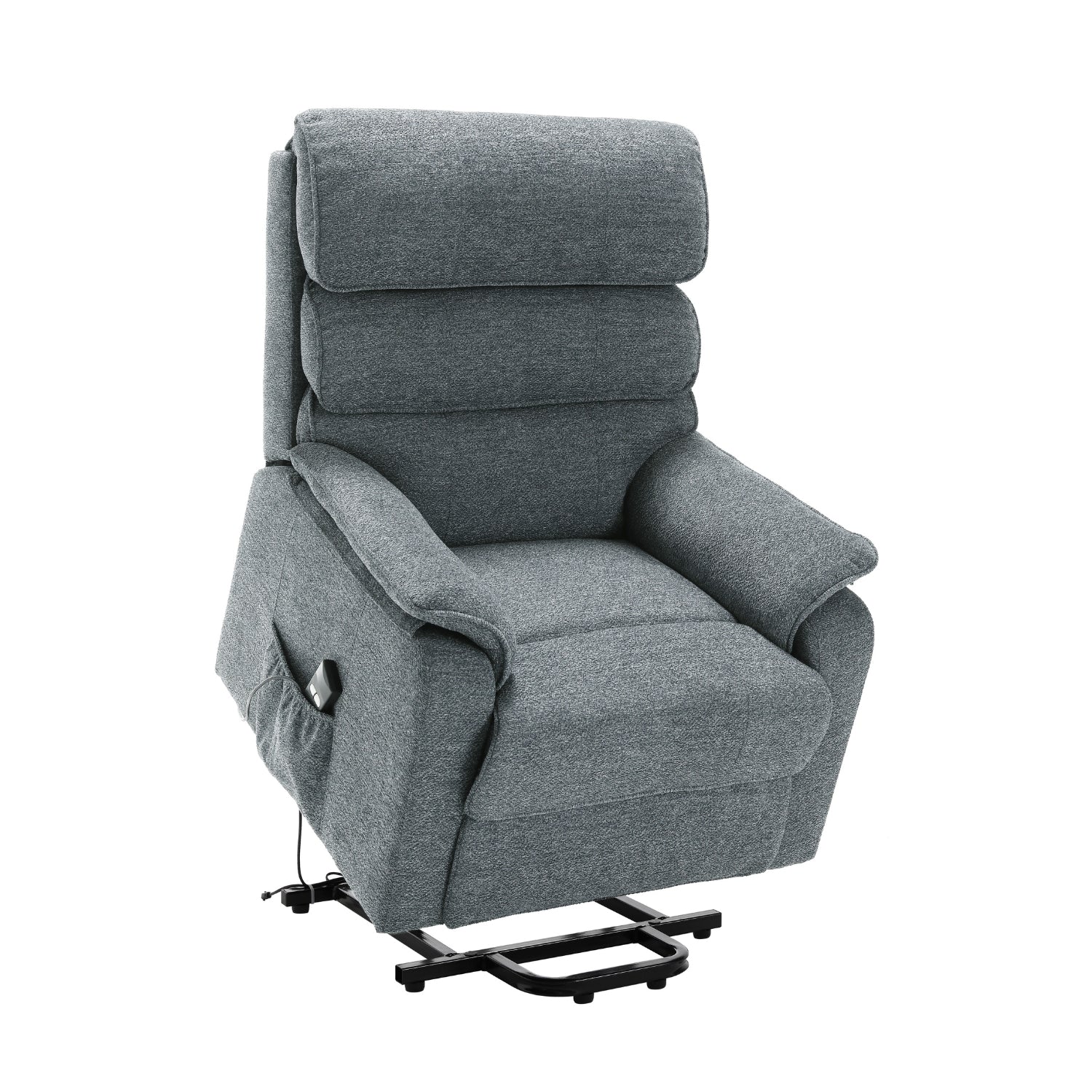 Sillón Reclinable Evan Pana Gris