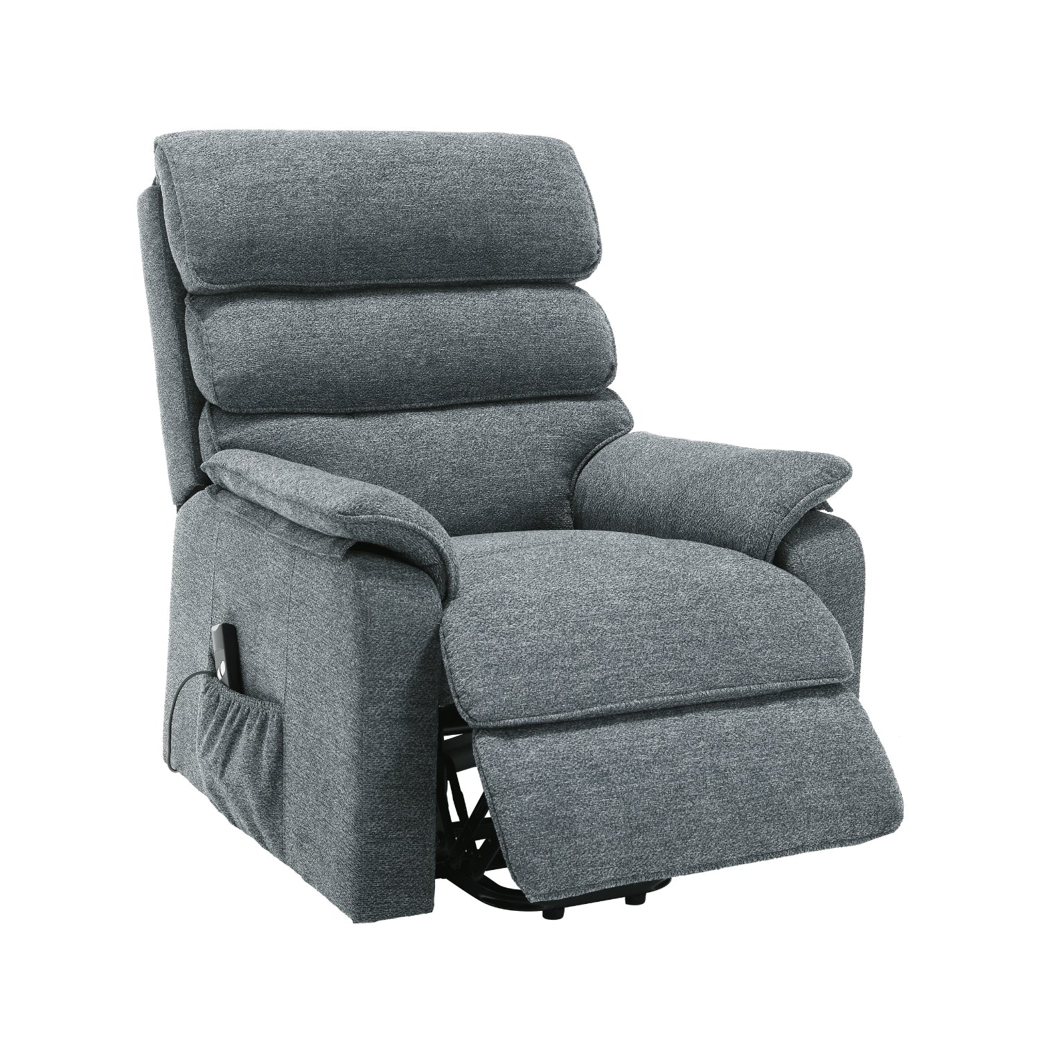 Sillón Reclinable Evan Pana Gris