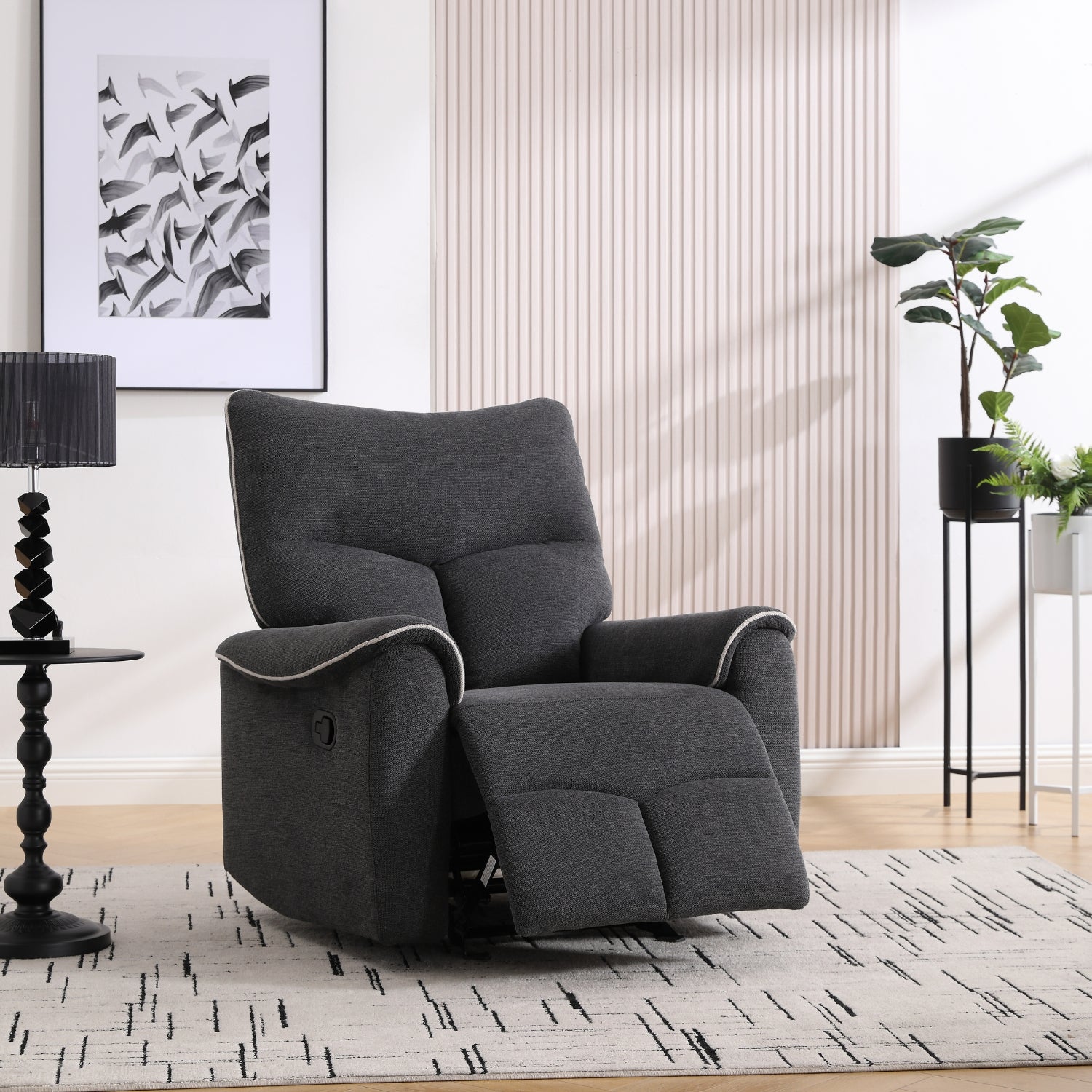 Sillón Reclinable Zeus Pana Gris