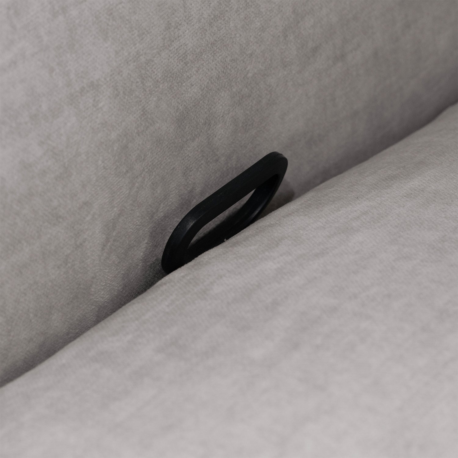 Sillón Reclinable Minoti Velvet Atlas Marmol Mecedora Giratoria, Champaña