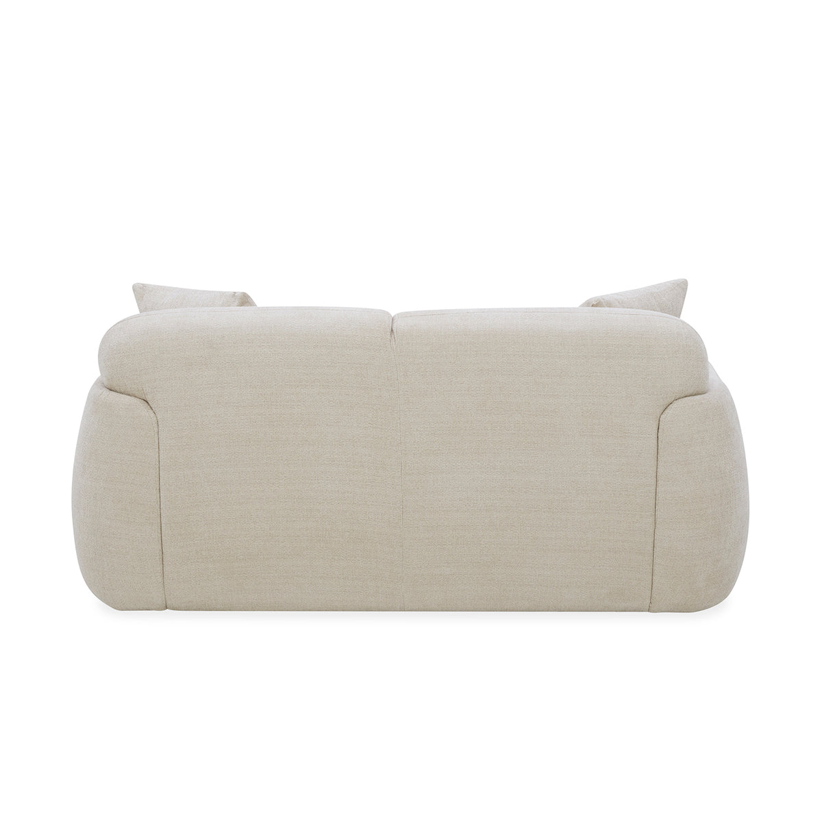 Sofa 2 Puestos Aurora Chenille Beige