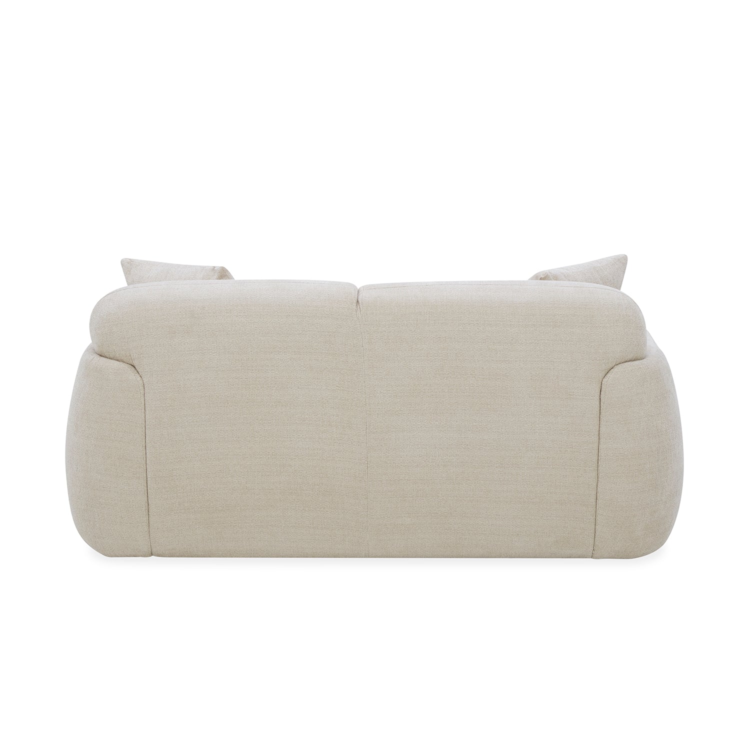 Sofa 2 Puestos Aurora Chenille Beige