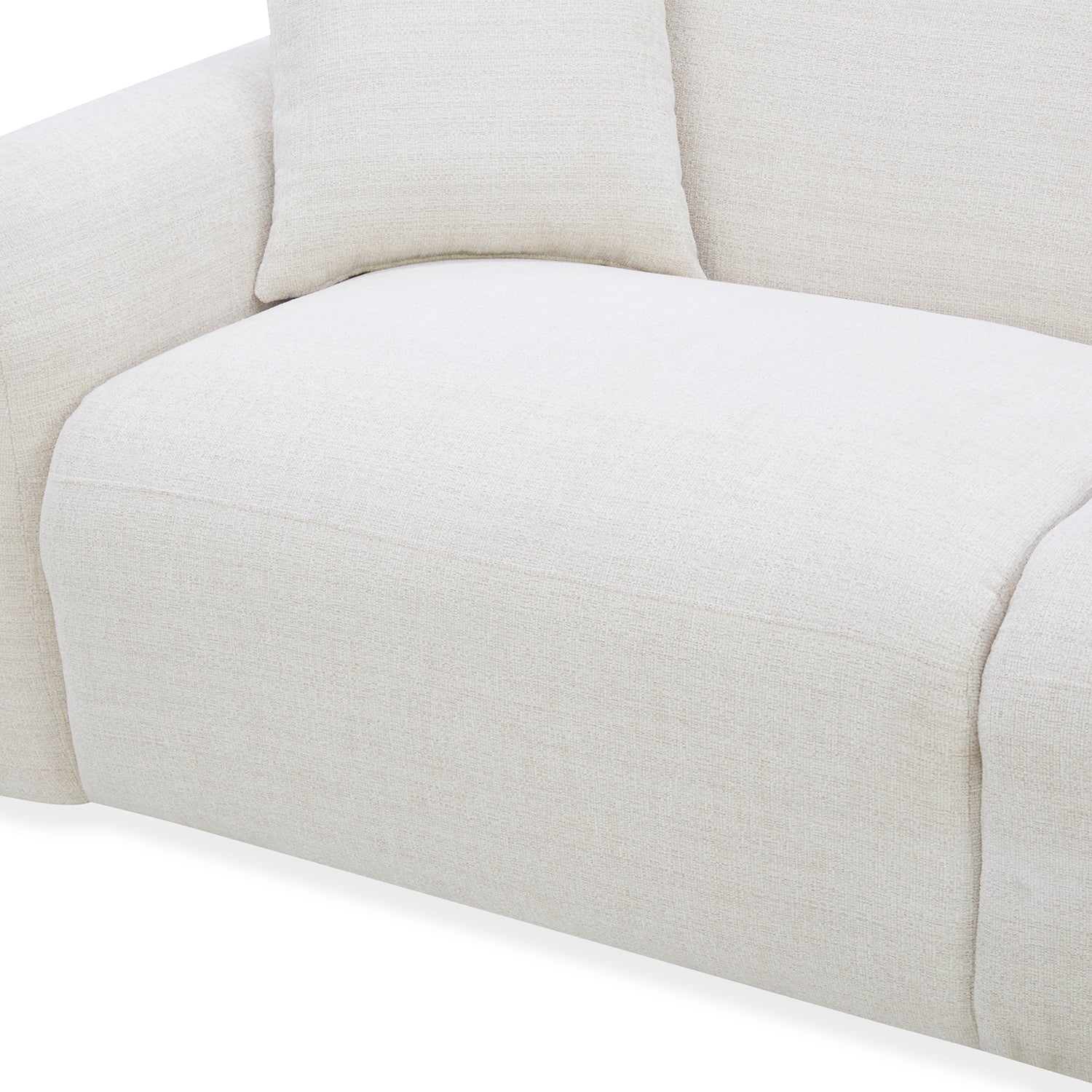 Sofa 2 Puestos Aurora Chenille Taupe