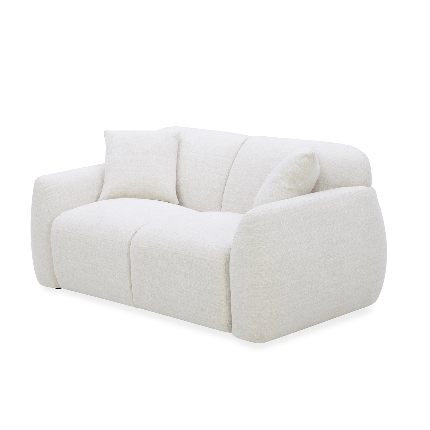 Sofa 2 Puestos Aurora Chenille Taupe