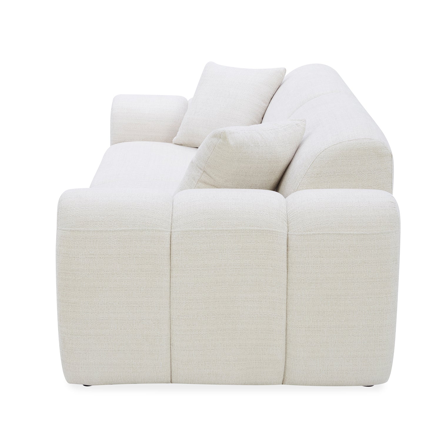 Sofa 2 Puestos Marsella Chenille Taupe