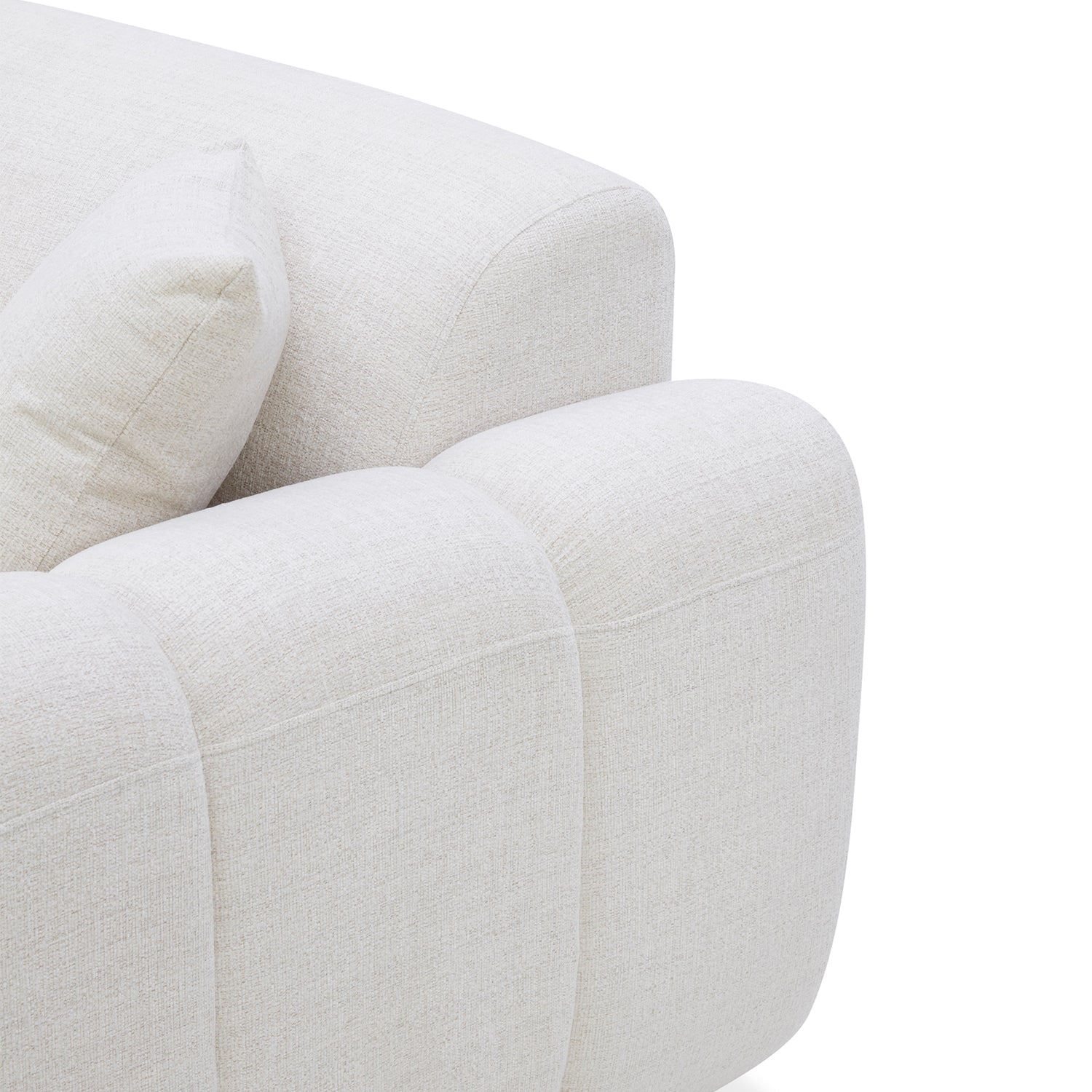 Sofa 2 Puestos Marsella Chenille Taupe