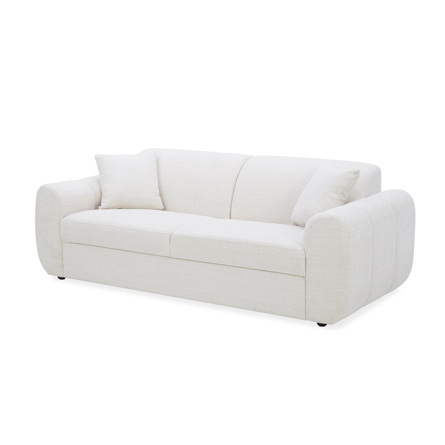 Sofa 3 Puestos Marsella Chenille Taupe