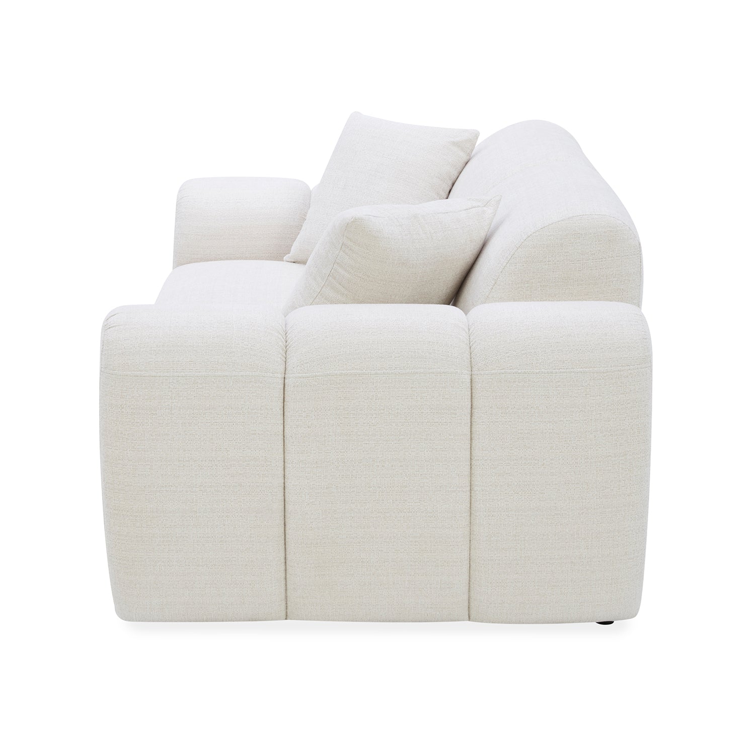 Sofa 3 Puestos Marsella Chenille Taupe