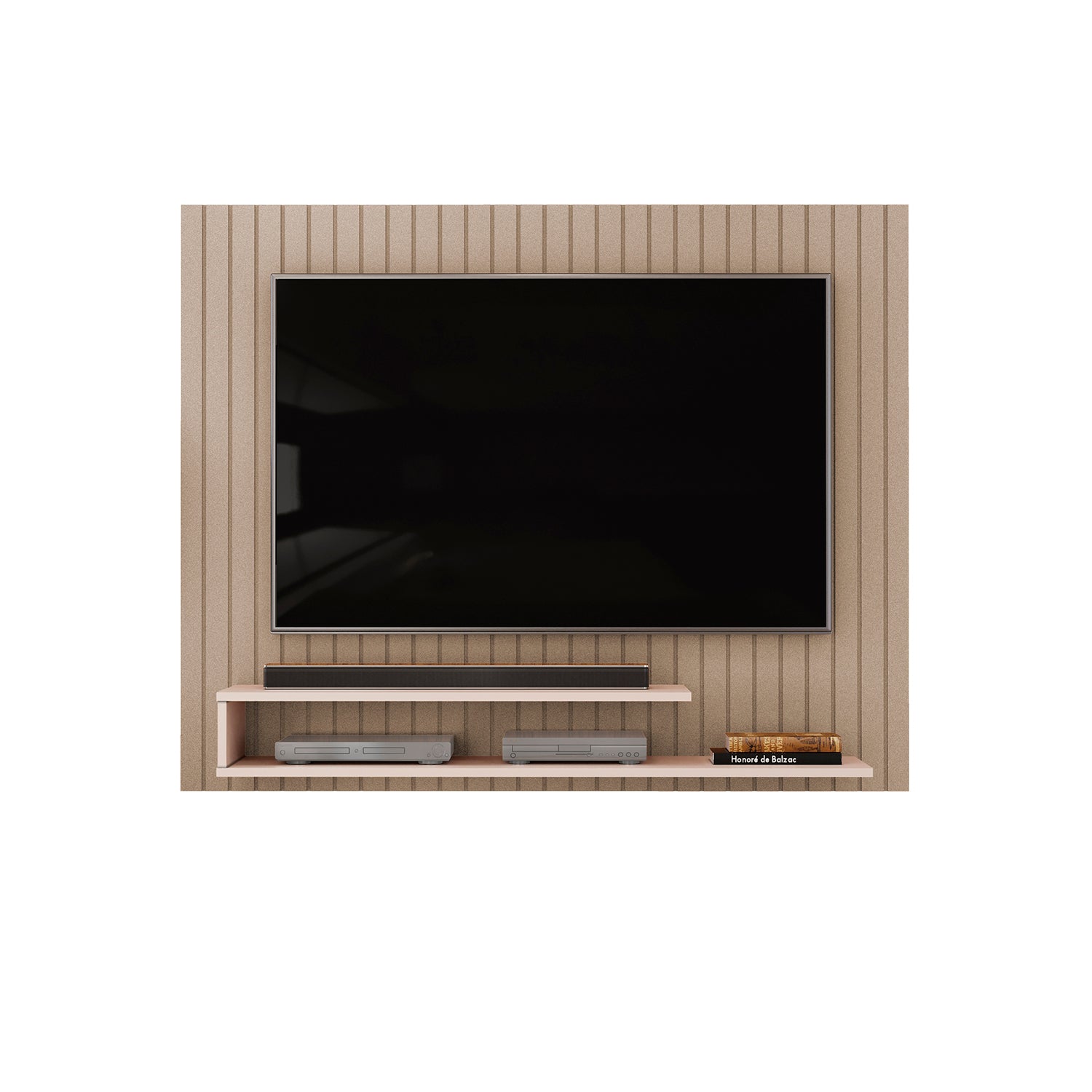 Panel deTv Bart Off White, Champan 134X108X28