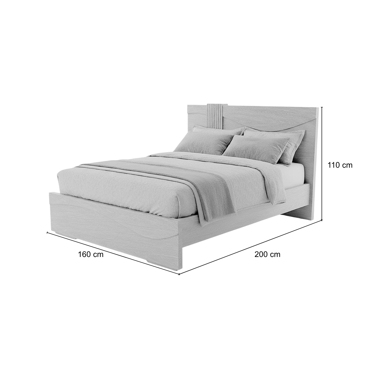 Cama Doble Kenneth Natural