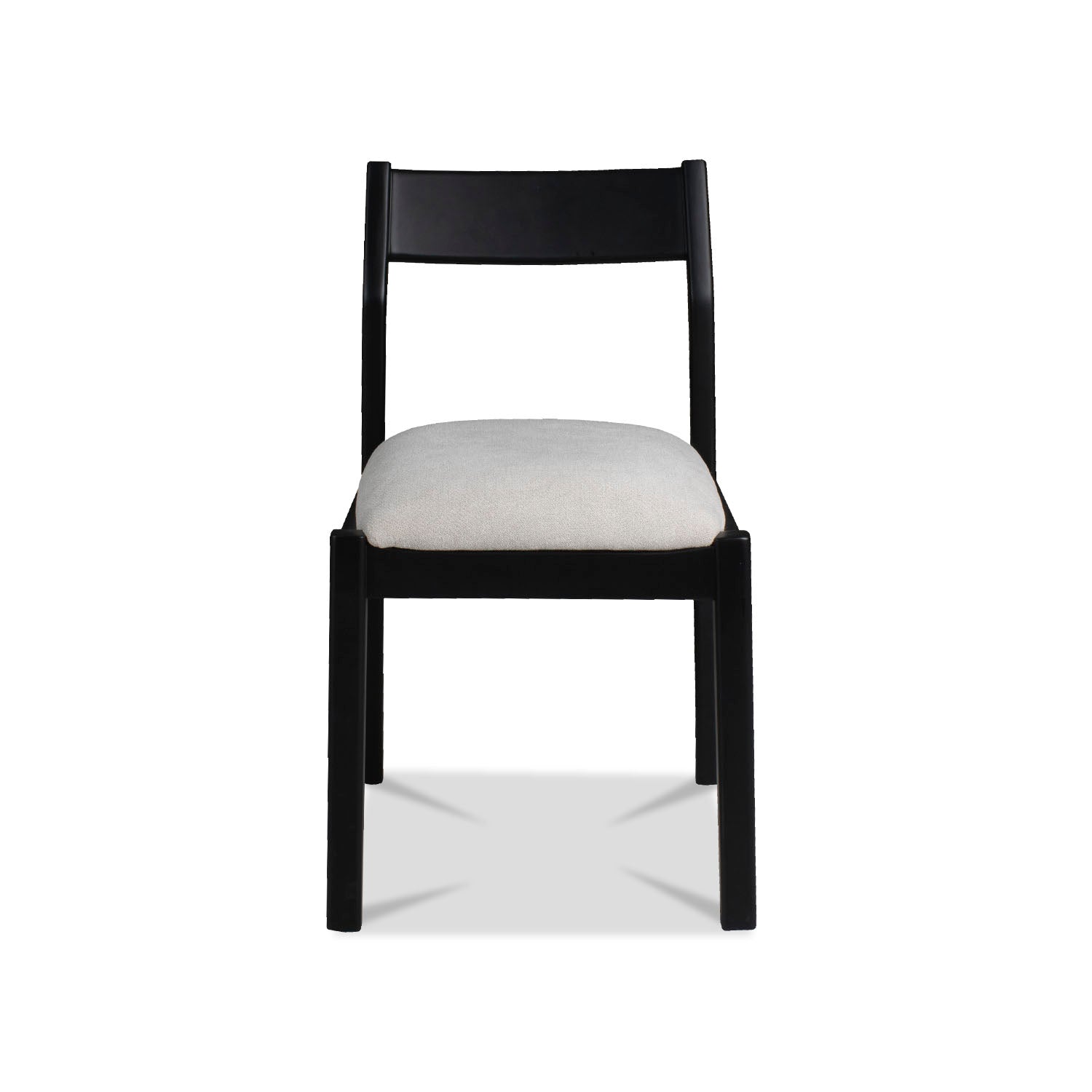 Comedor 4 Puestos Dalton Impetu Beige, Negro, Cubierta Marmolizada