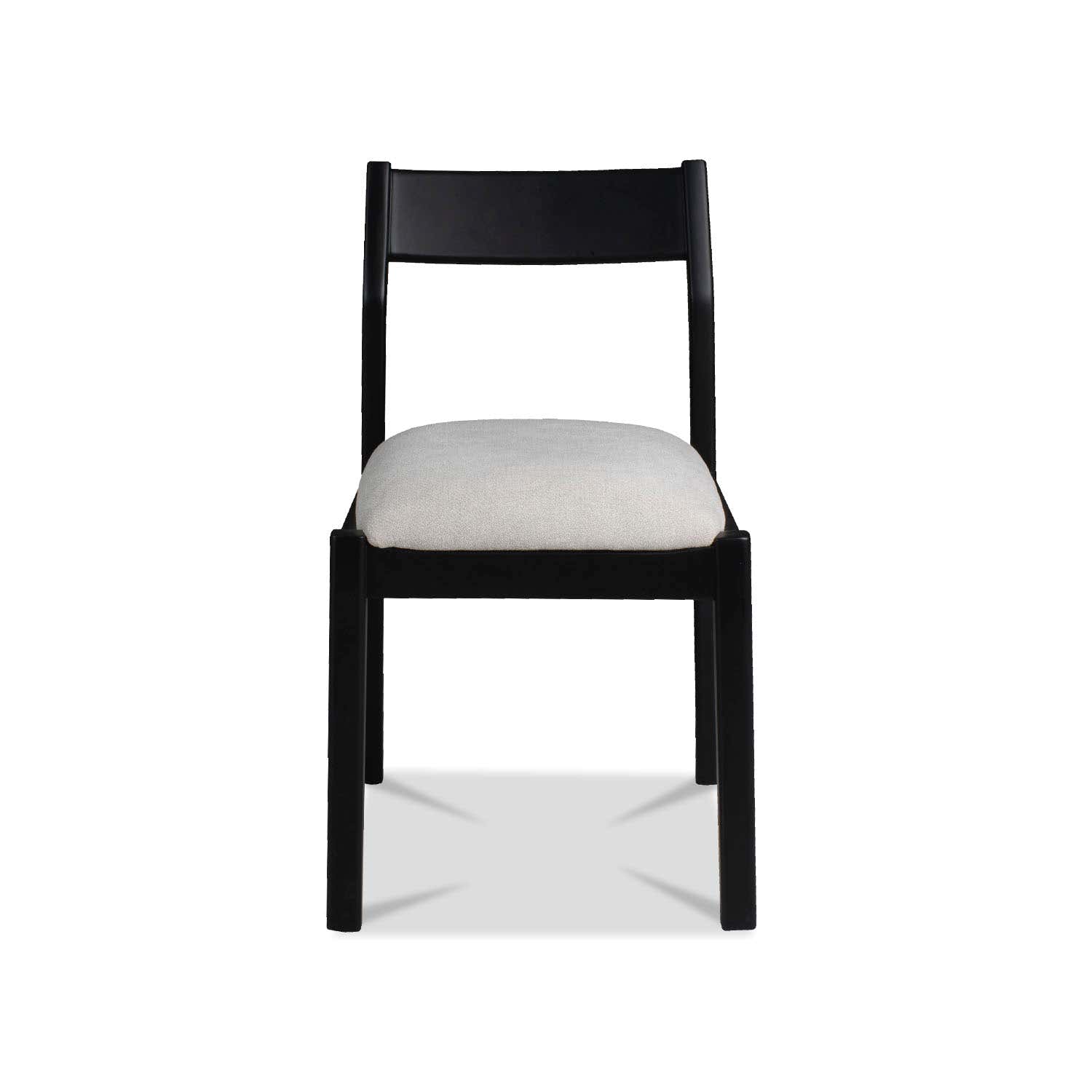 Comedor 4 Puestos Dalton Impetu Beige, Negro, Cubierta Marmolizada