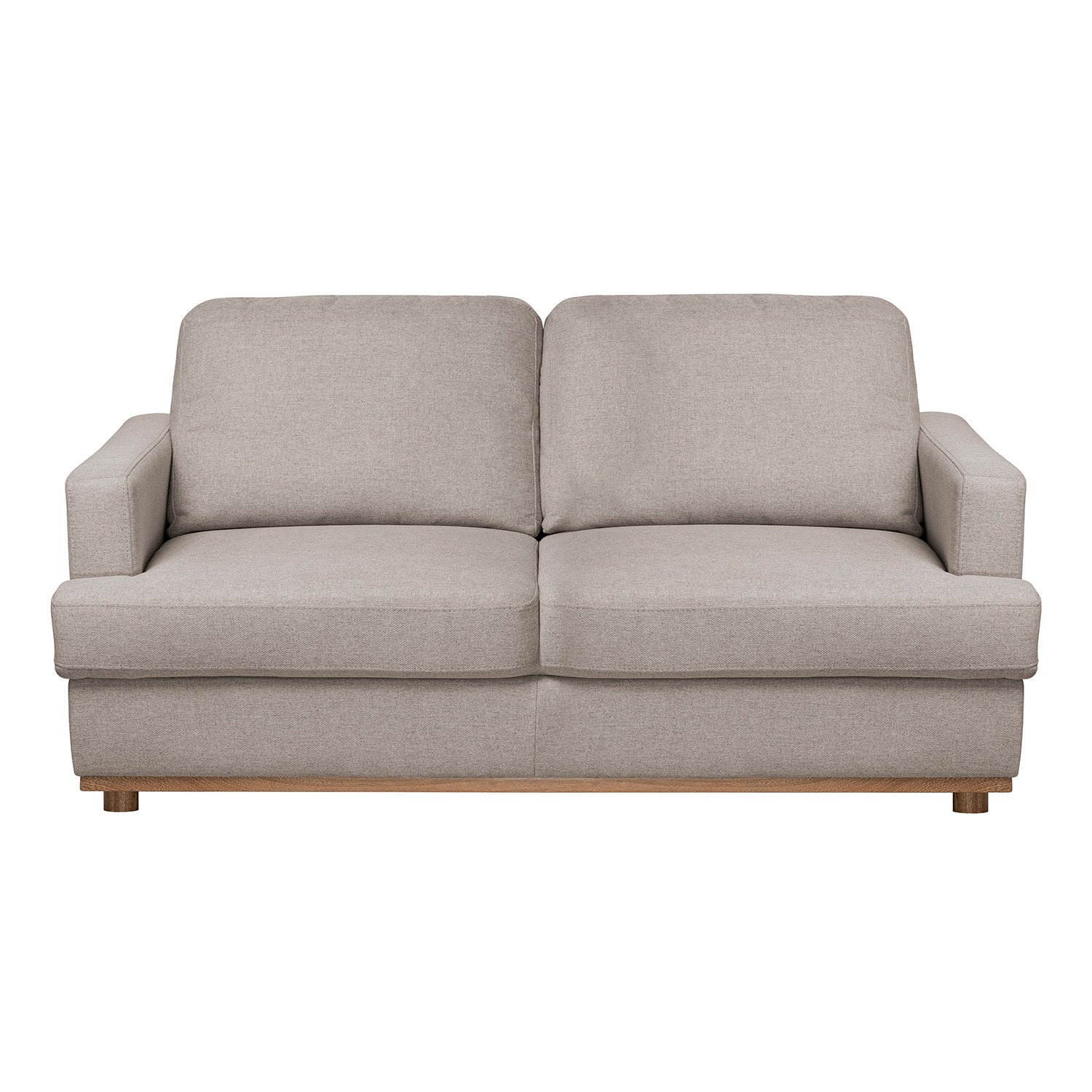 Sofá 3 Puestos Luka Lino Verona Beige, Natural