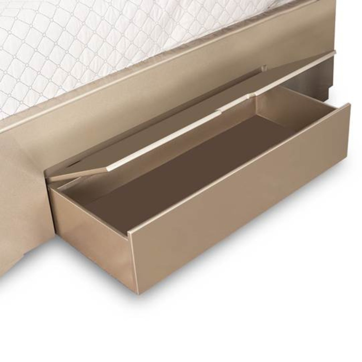 Cama Doble Munich Champaña, Taupe