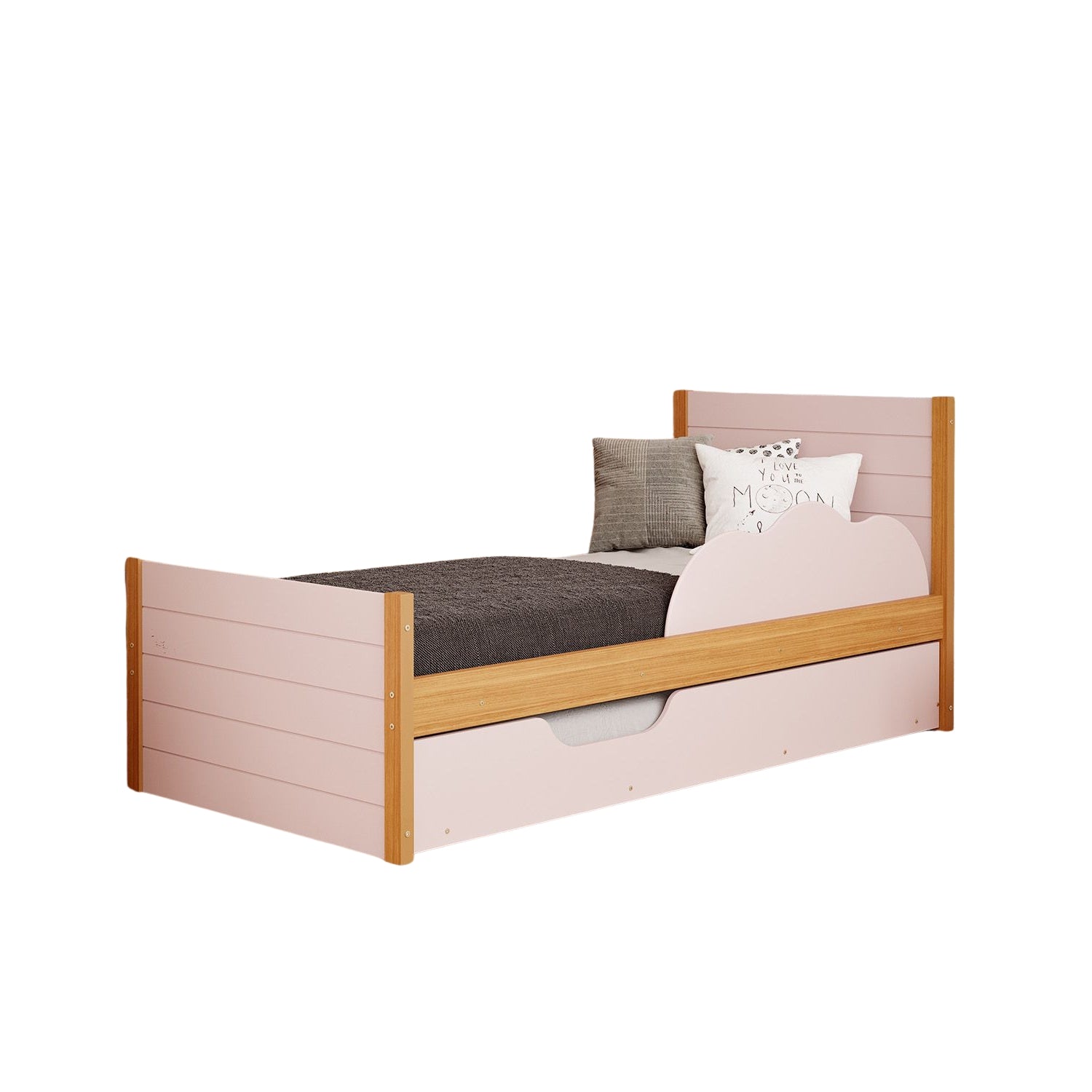 Cama Nido 1.00 Gerry Rosa, Natural