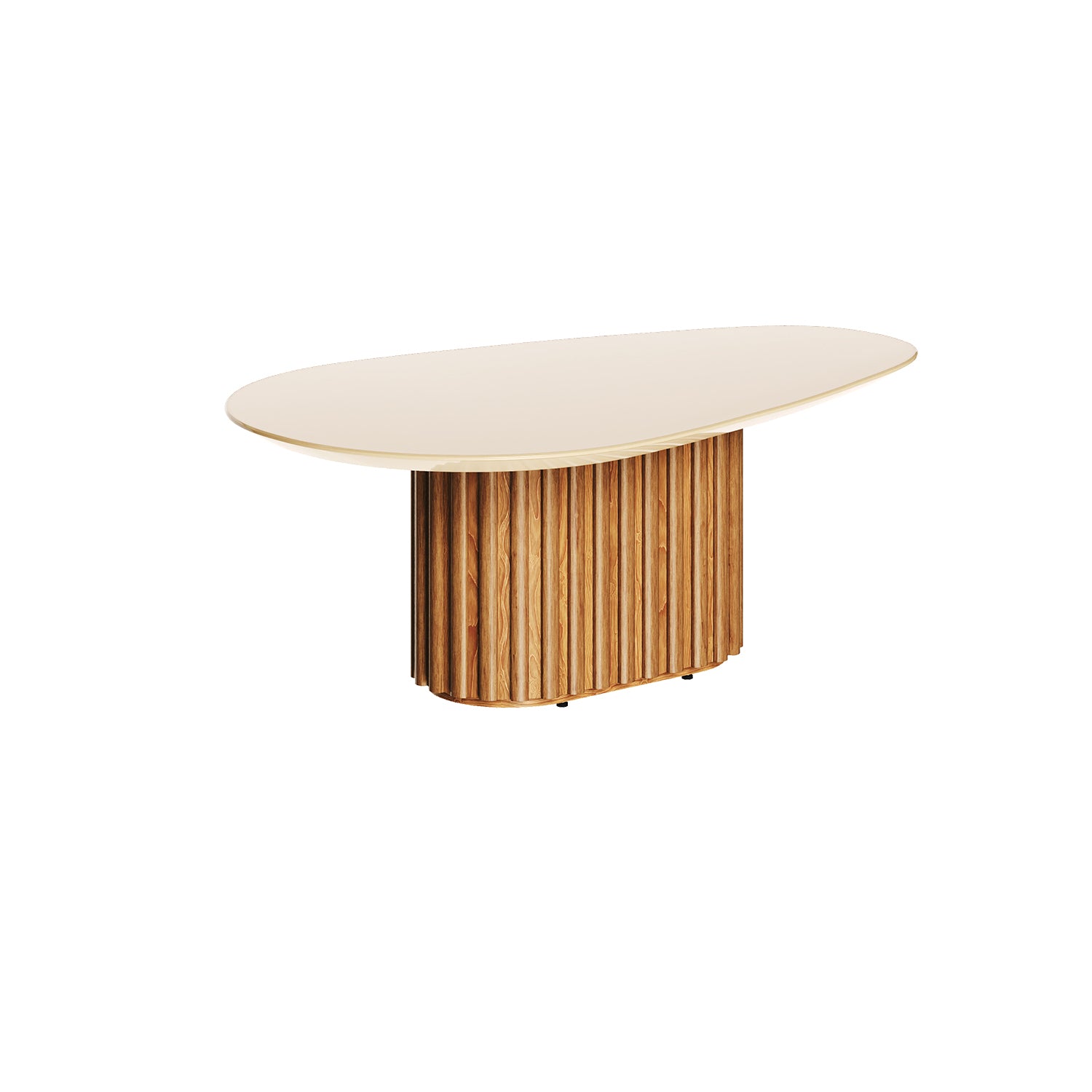 Mesa Centro  Vera Natural, Off White 90X33X56