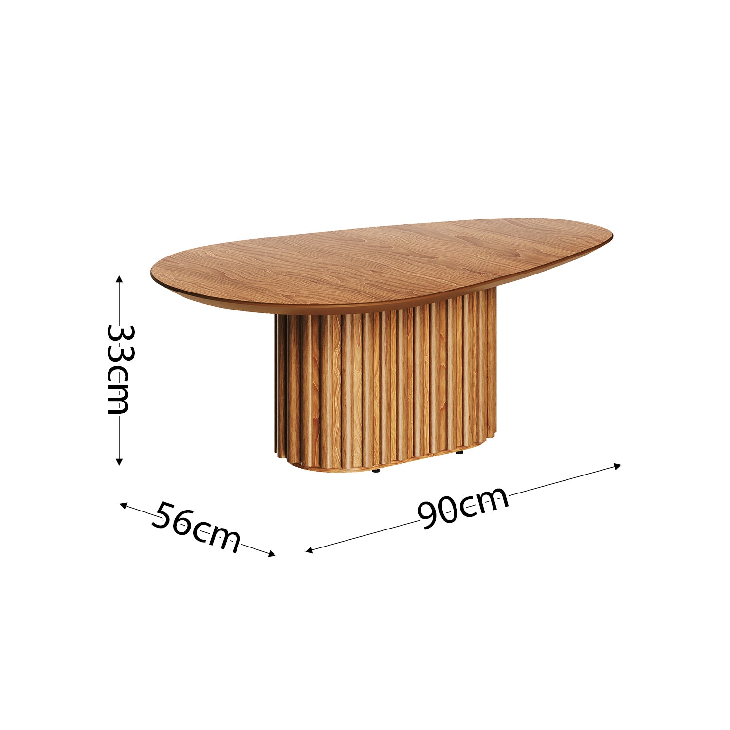 Mesa Centro Vera Natural 90X33X56