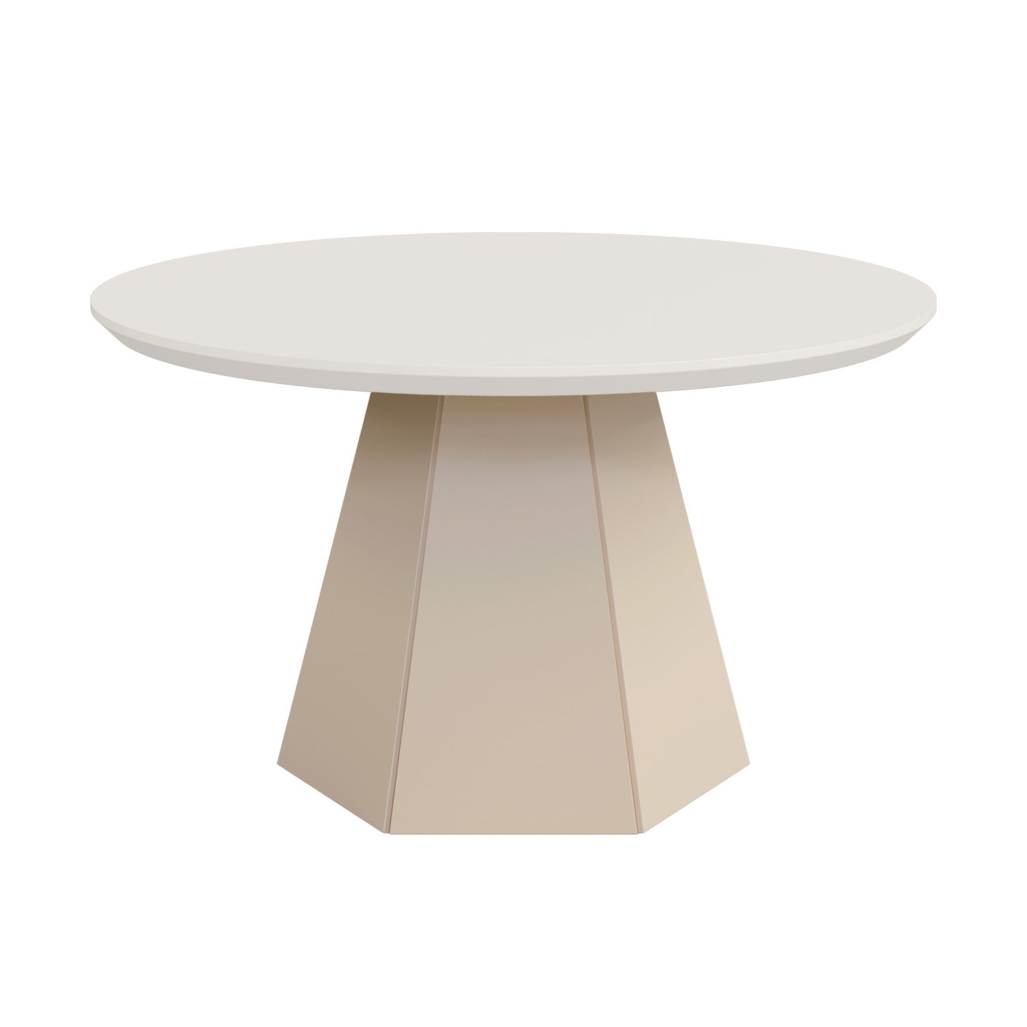 Mesa de Centro Madeira 40X70 Off White, Champaña