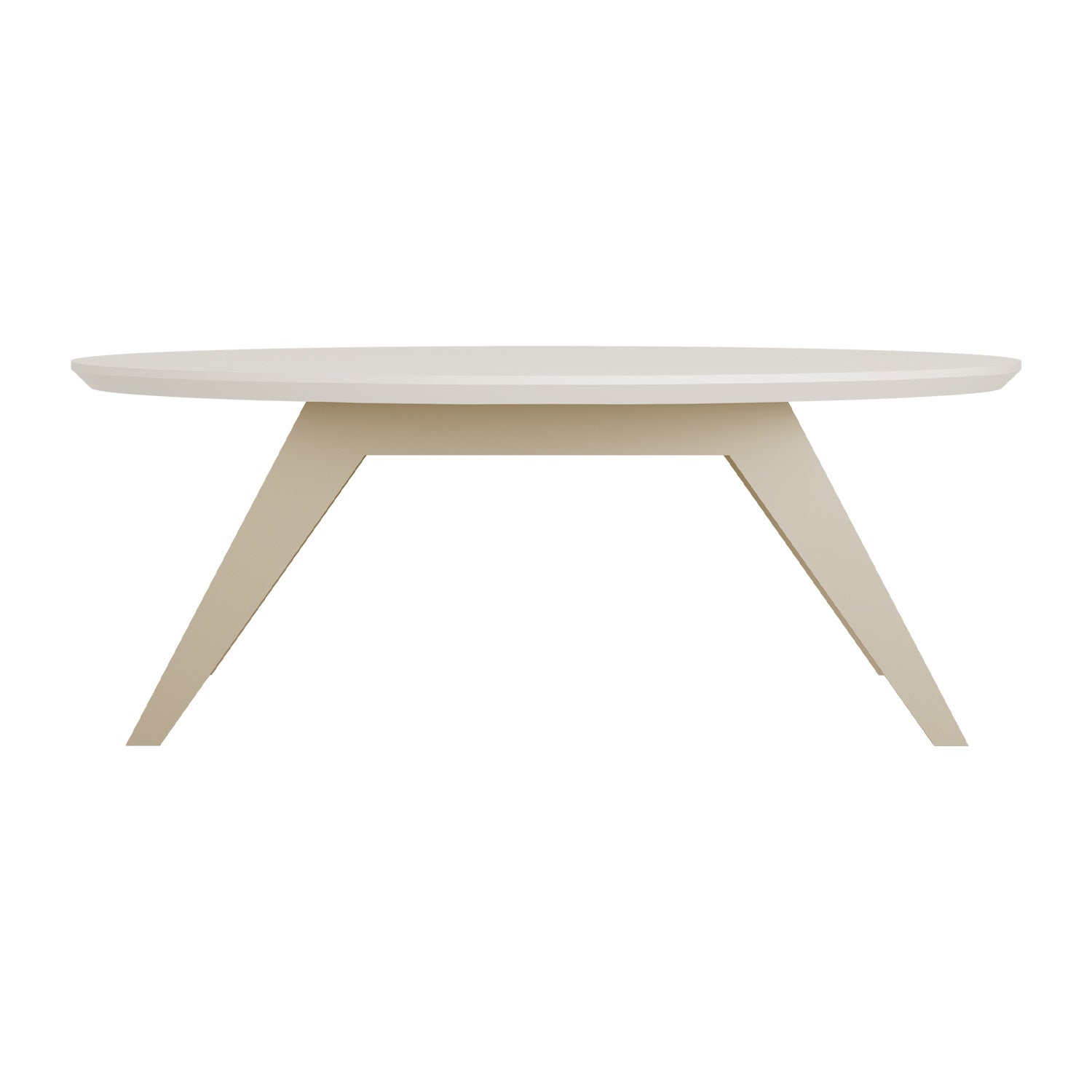 Mesa de Centro Lexus 33X90X60 Off White, Champaña