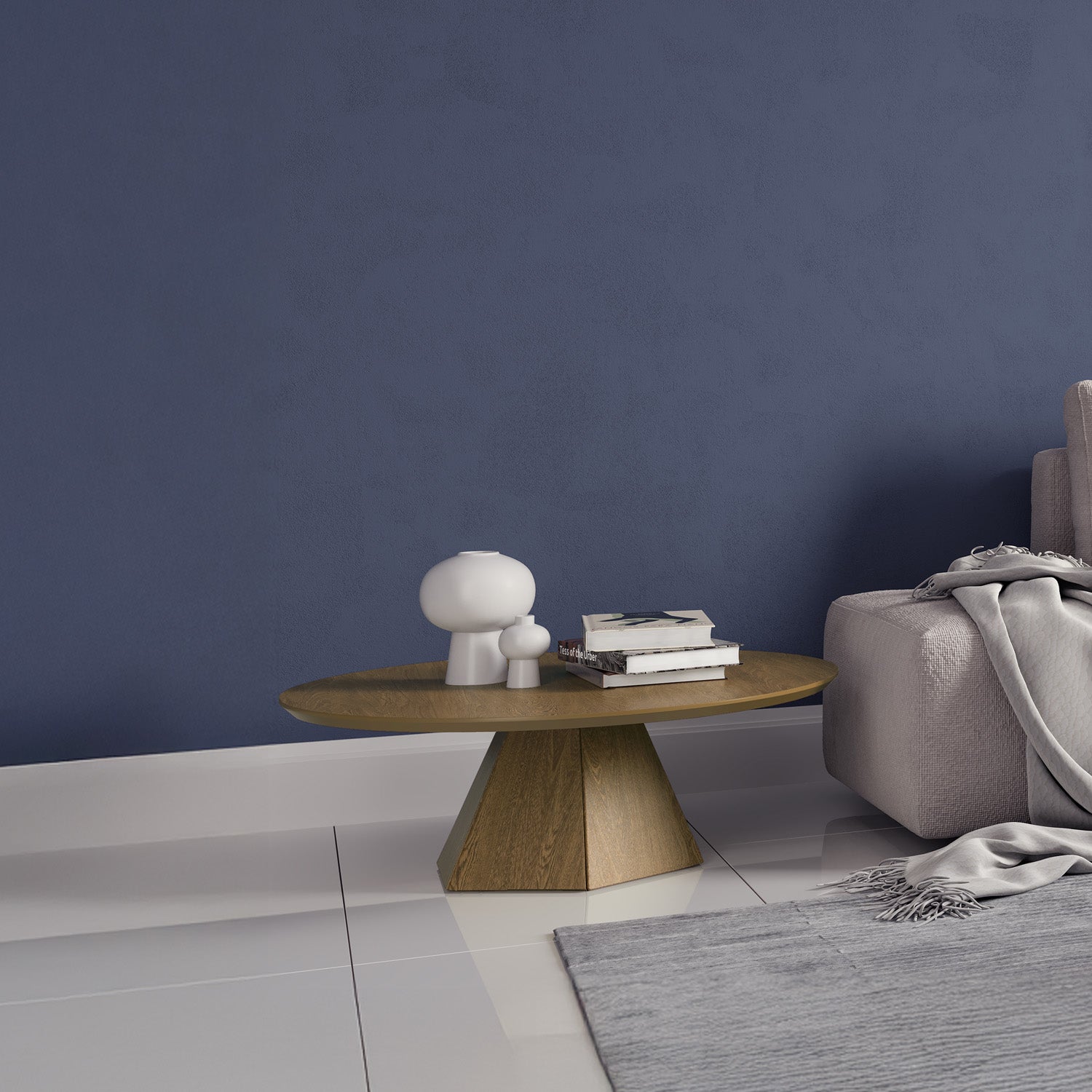 Mesa de Centro Madeira 32X90 Natural