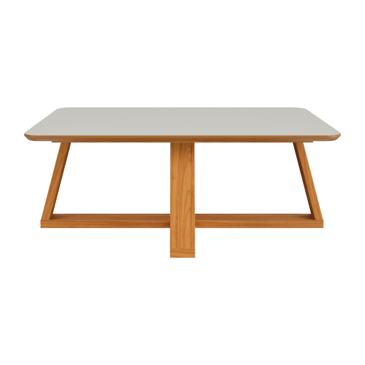 Mesa de Centro Andy 35X90X60 Off White, Natural