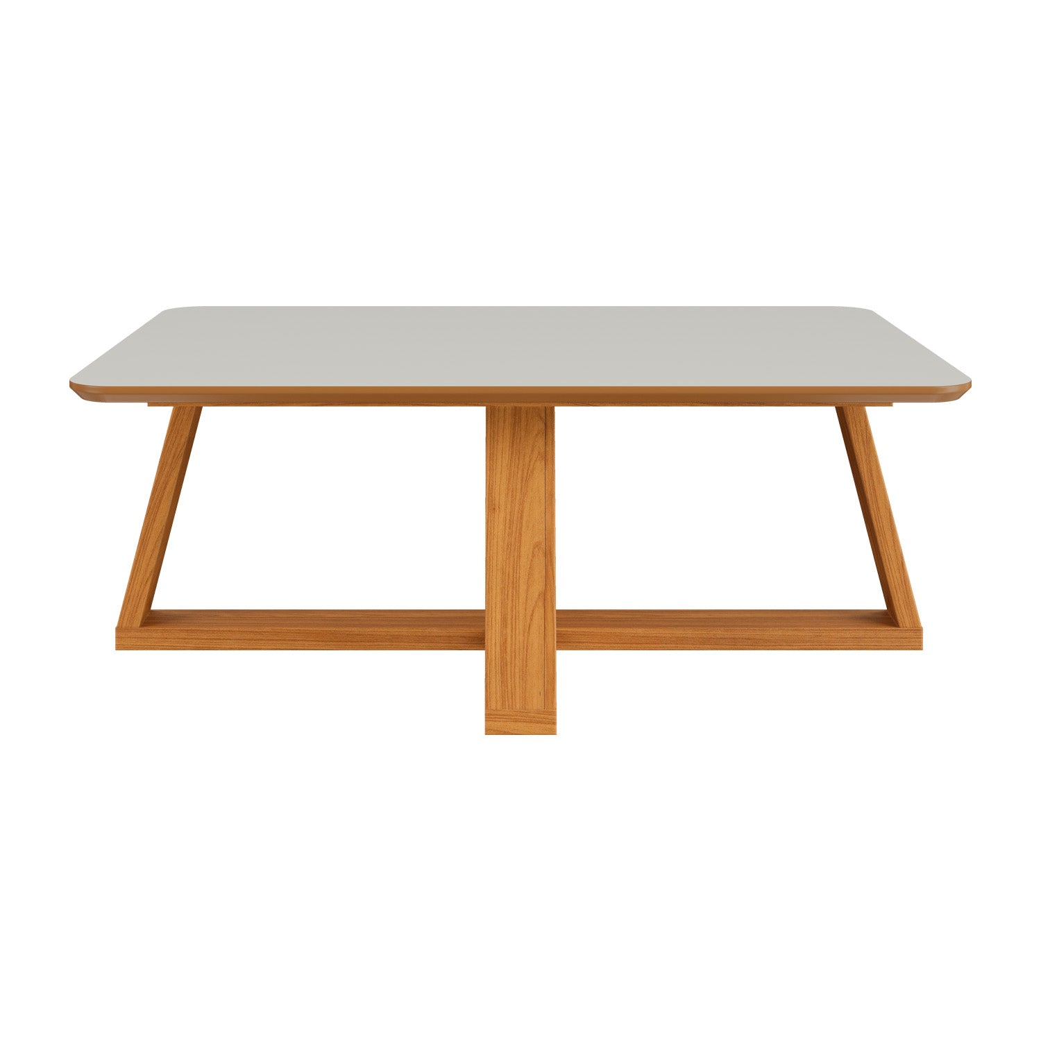 Mesa de Centro Andy 35X90X60 Off White, Natural