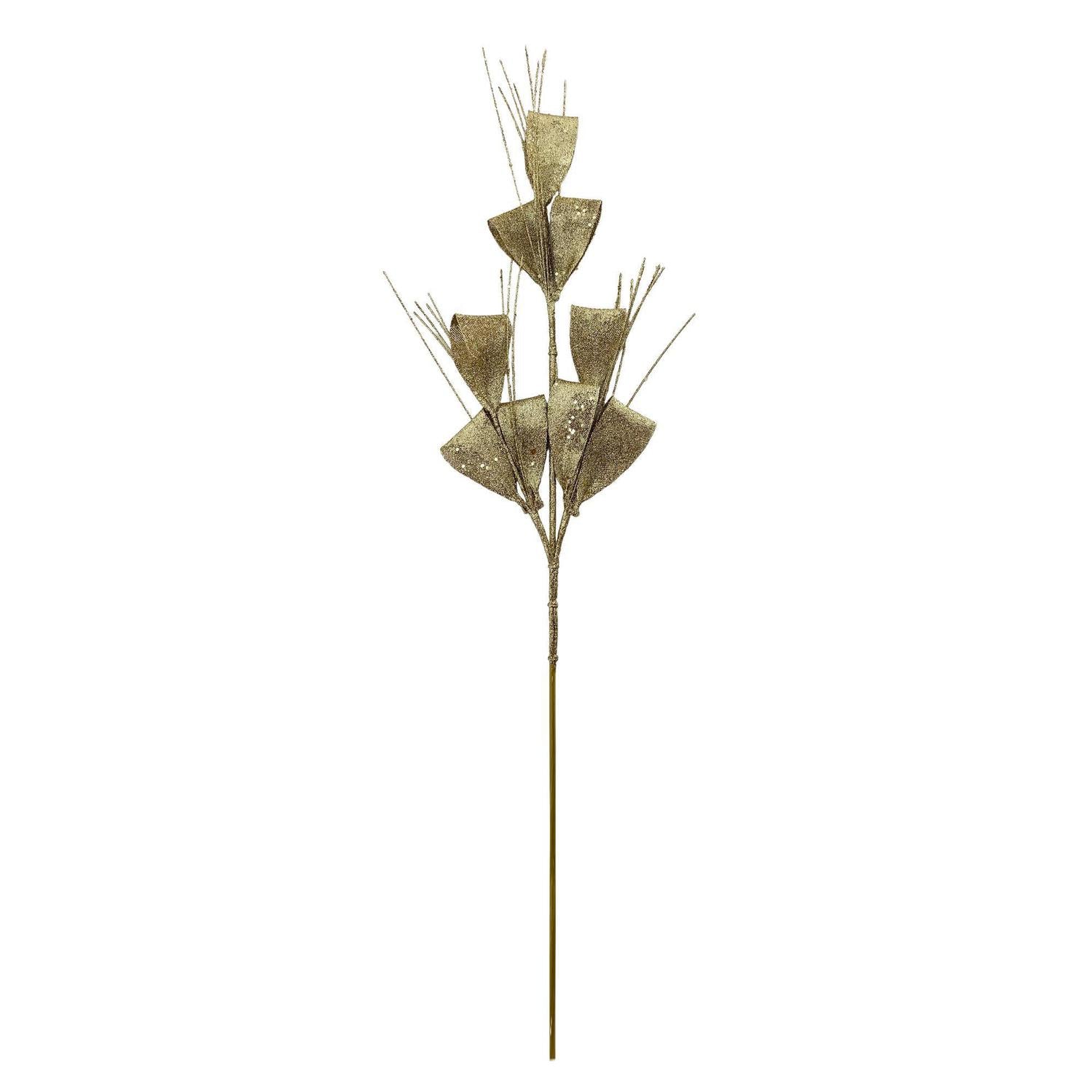 Rama 80Cm  Dorado Navidad Exh F251