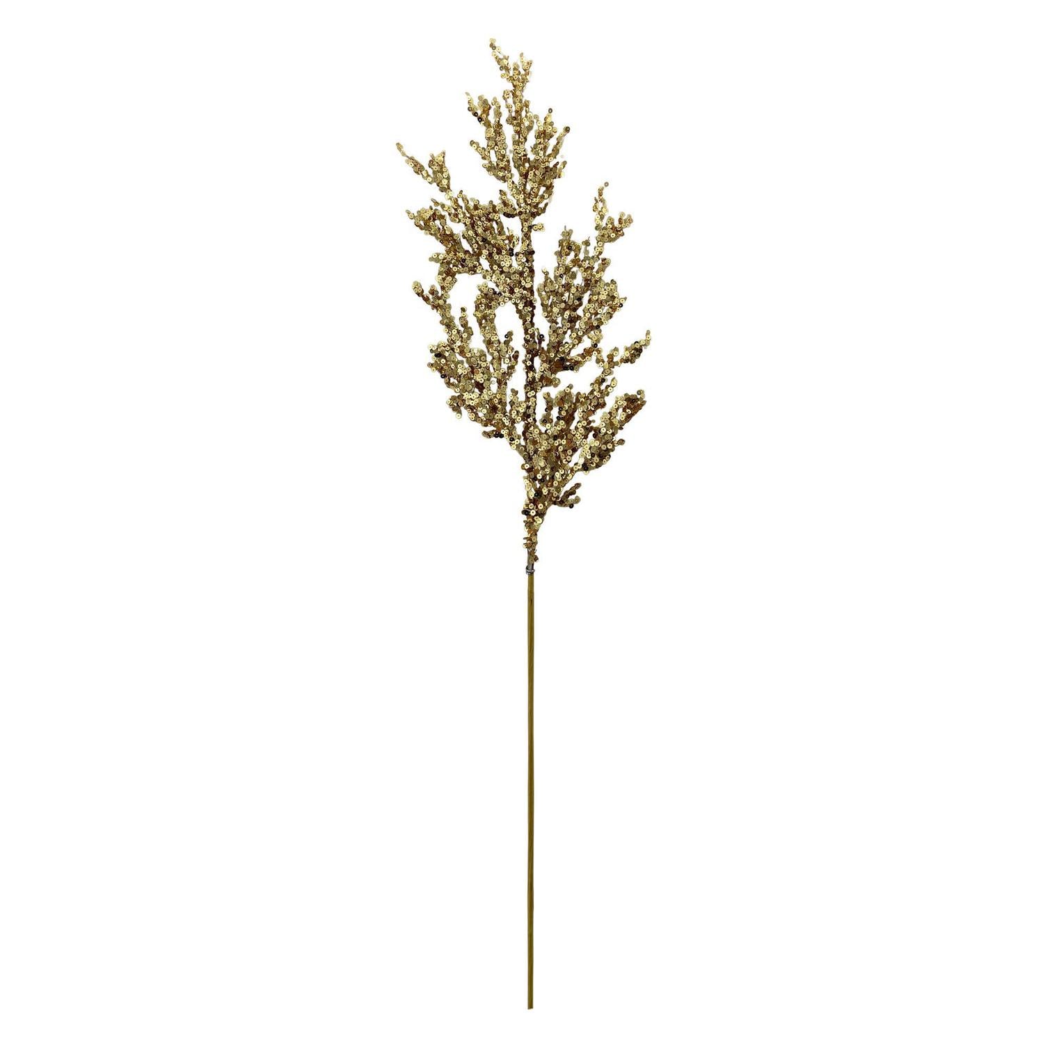 Rama 82Cm Dorado Navidad Exh F251