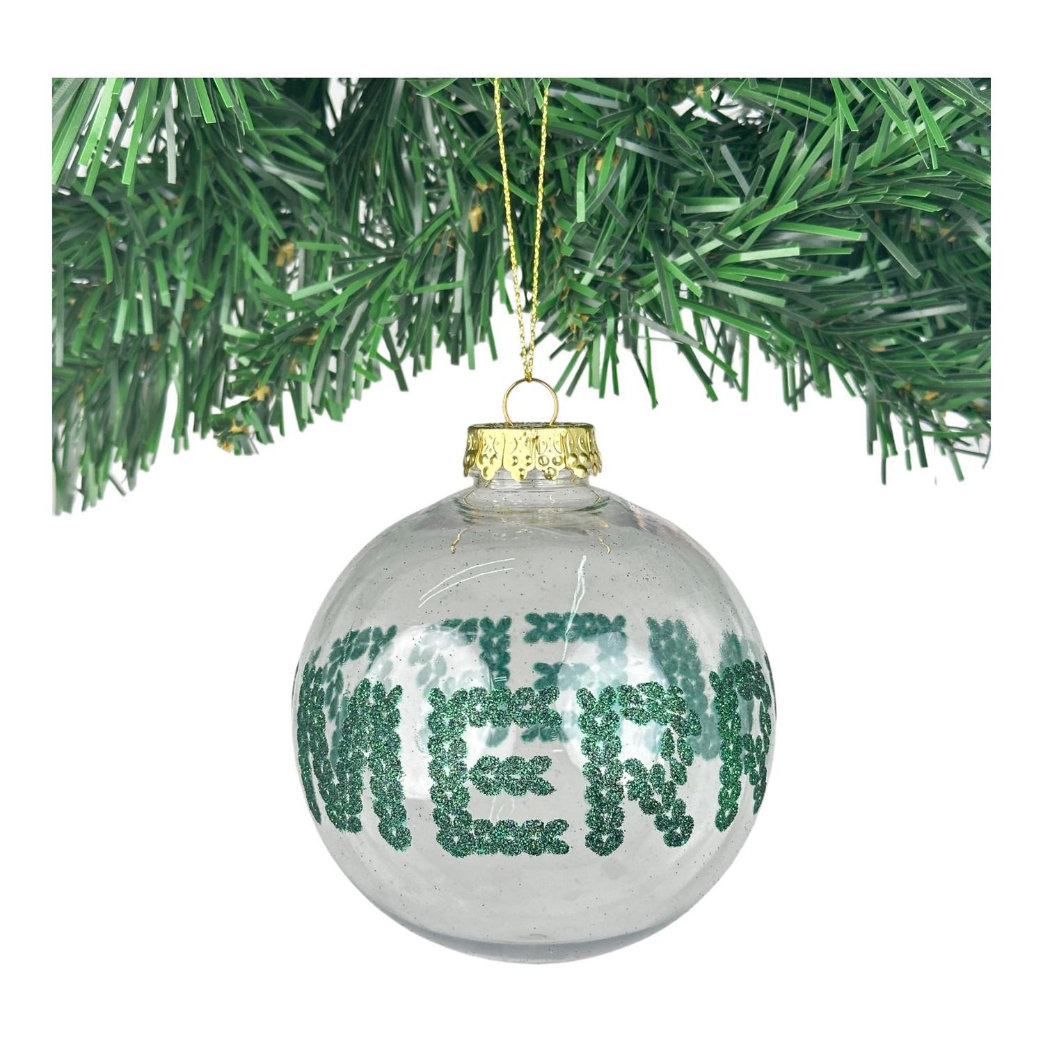 Colgante 20Cm Verde Setx4 Navidad Exh F251