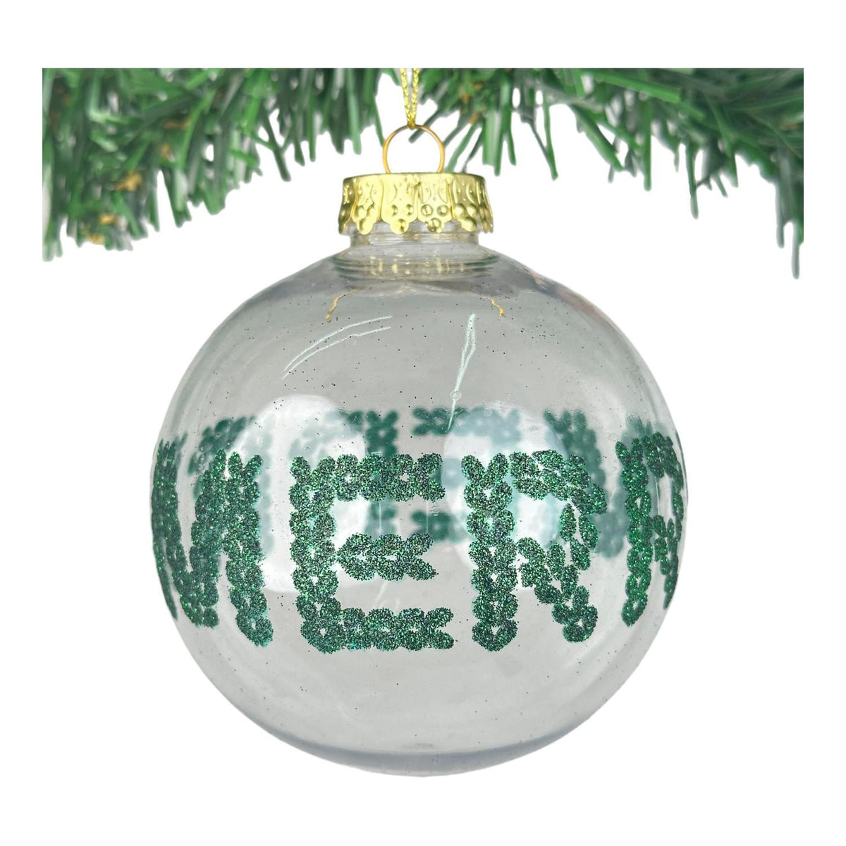 Colgante 20Cm Verde Setx4 Navidad Exh F251