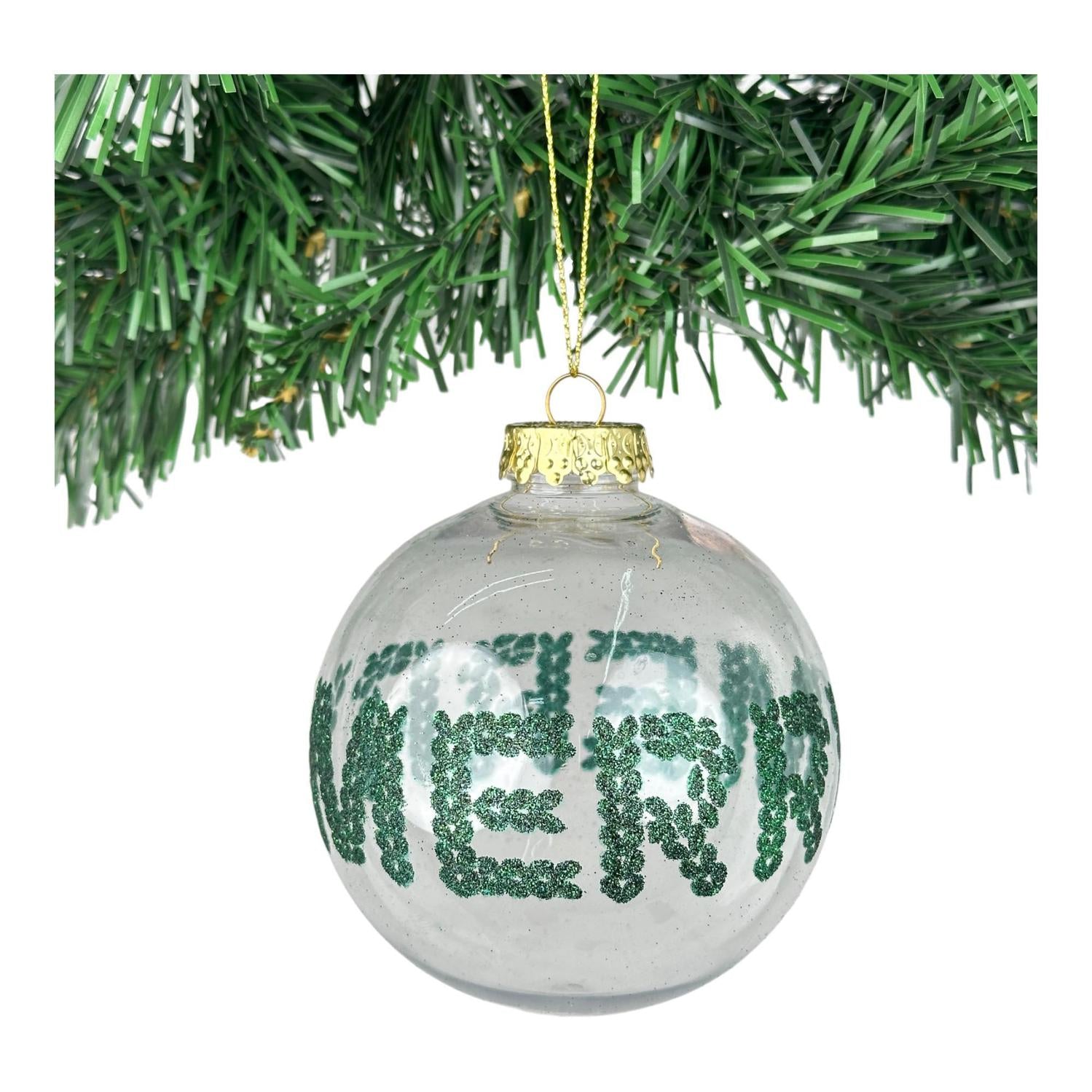 Colgante 24Cm Verde Setx6 Navidad Exh F251