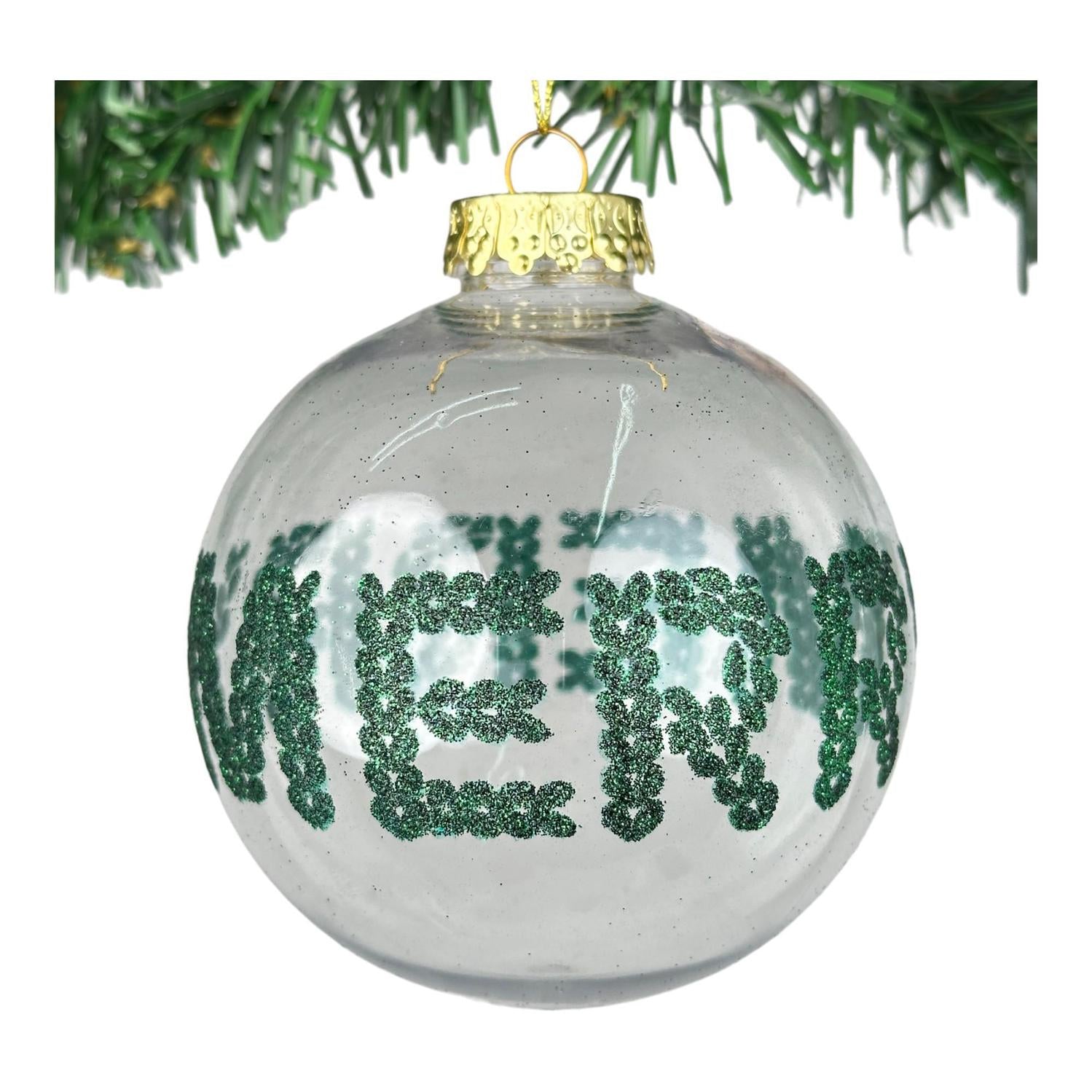 Colgante 24Cm Verde Setx6 Navidad Exh F251