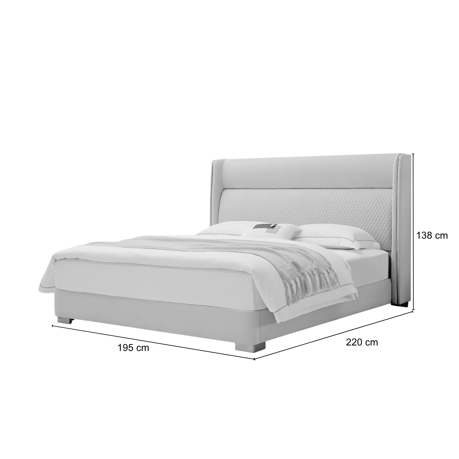 Cama Queen Vivaldi Beige