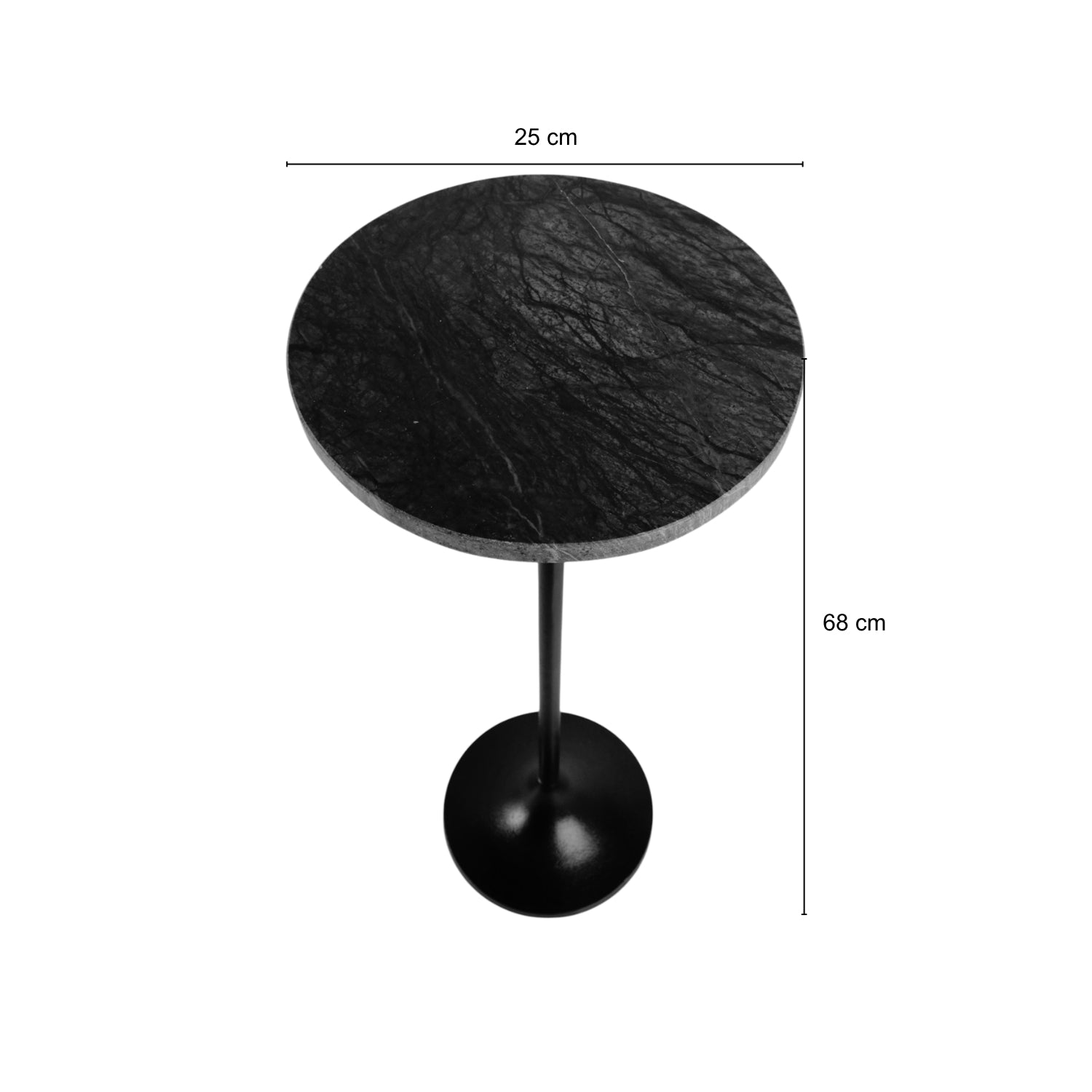 Mesa Auxiliar Eli Verde 68X25 Lv25