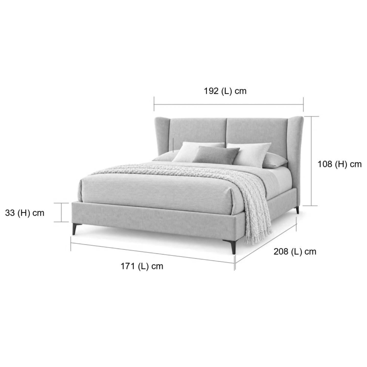 Cama Queen Amber Beige