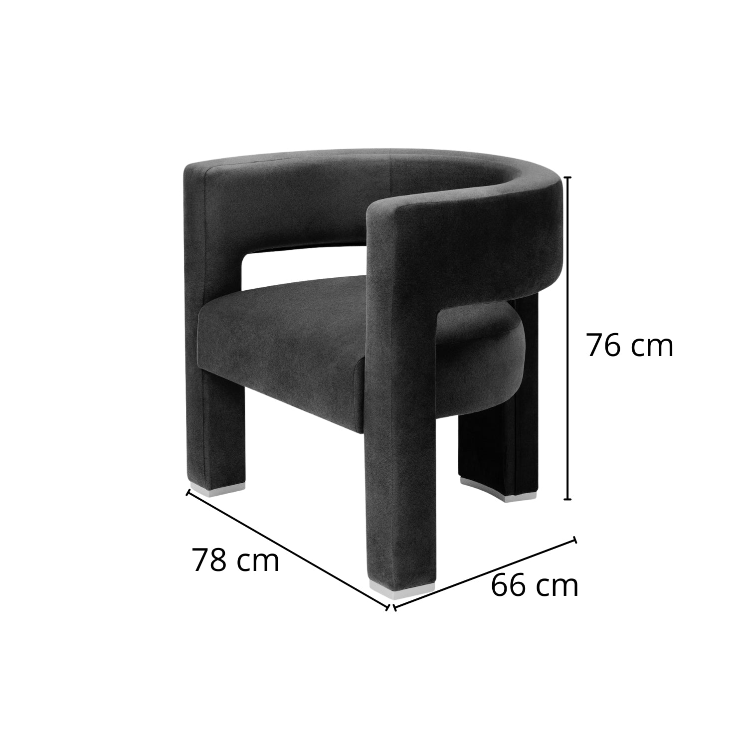 Poltrona Sevilla Eurolino Marfil, Natural