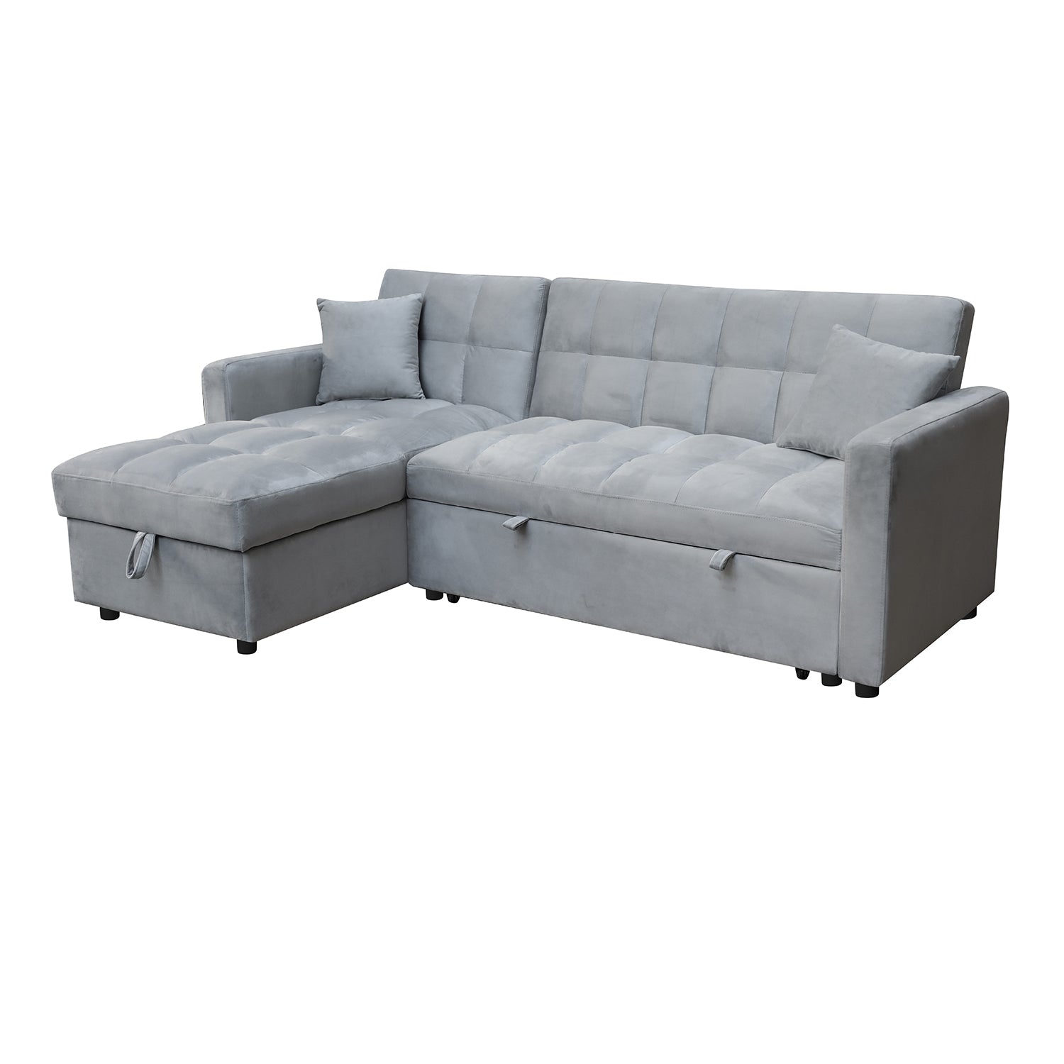 Sala Cama Lenon Velvet Plata