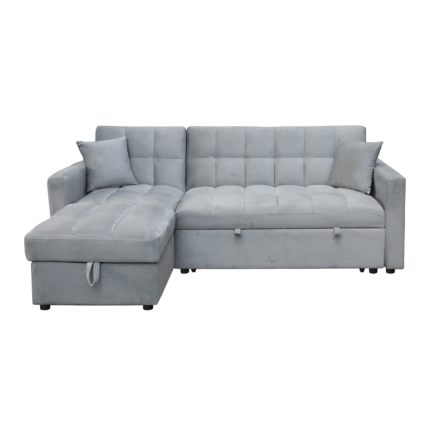 Sala Cama Lenon Velvet Plata